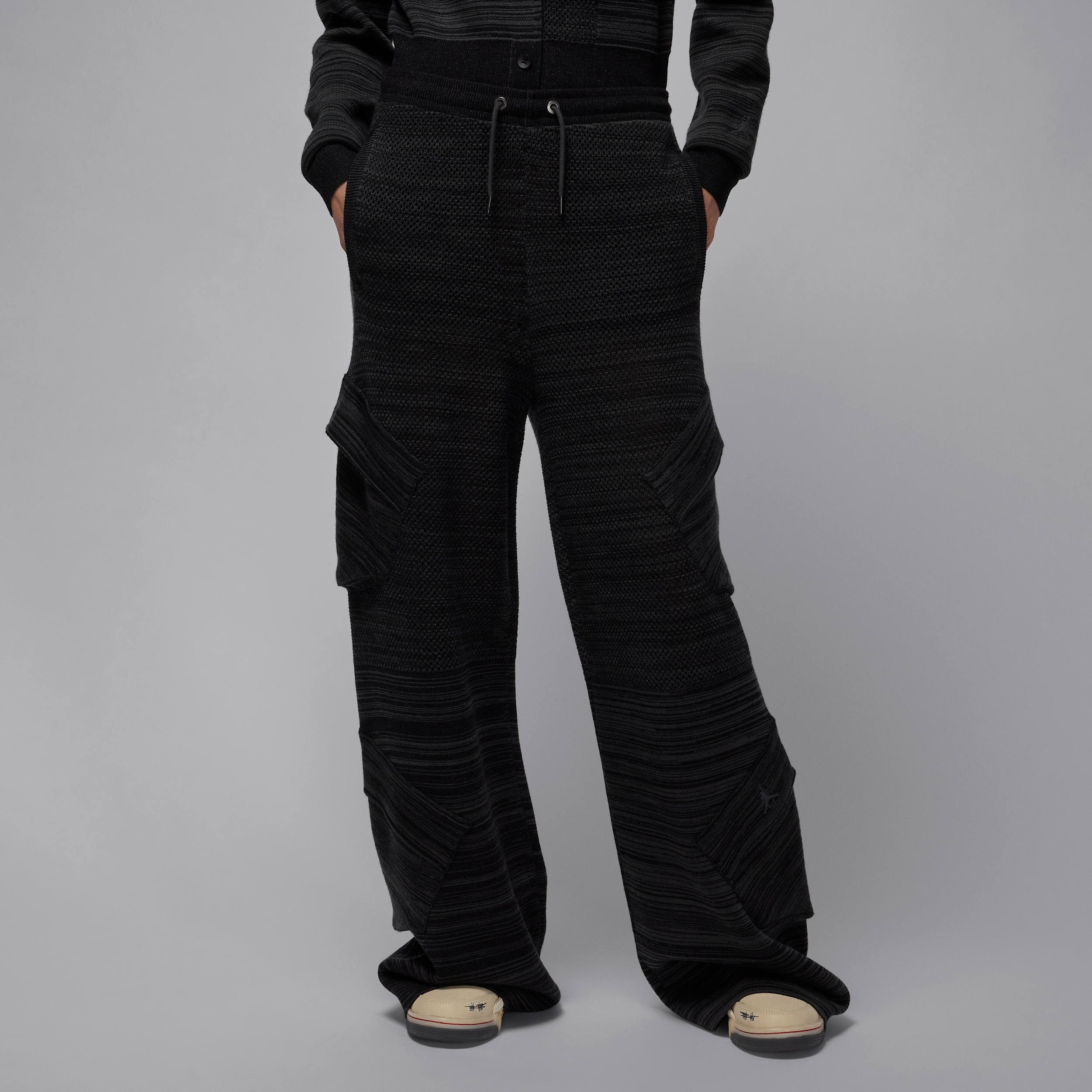 Jordan Women's X Tã©la Knit Pants In Gray