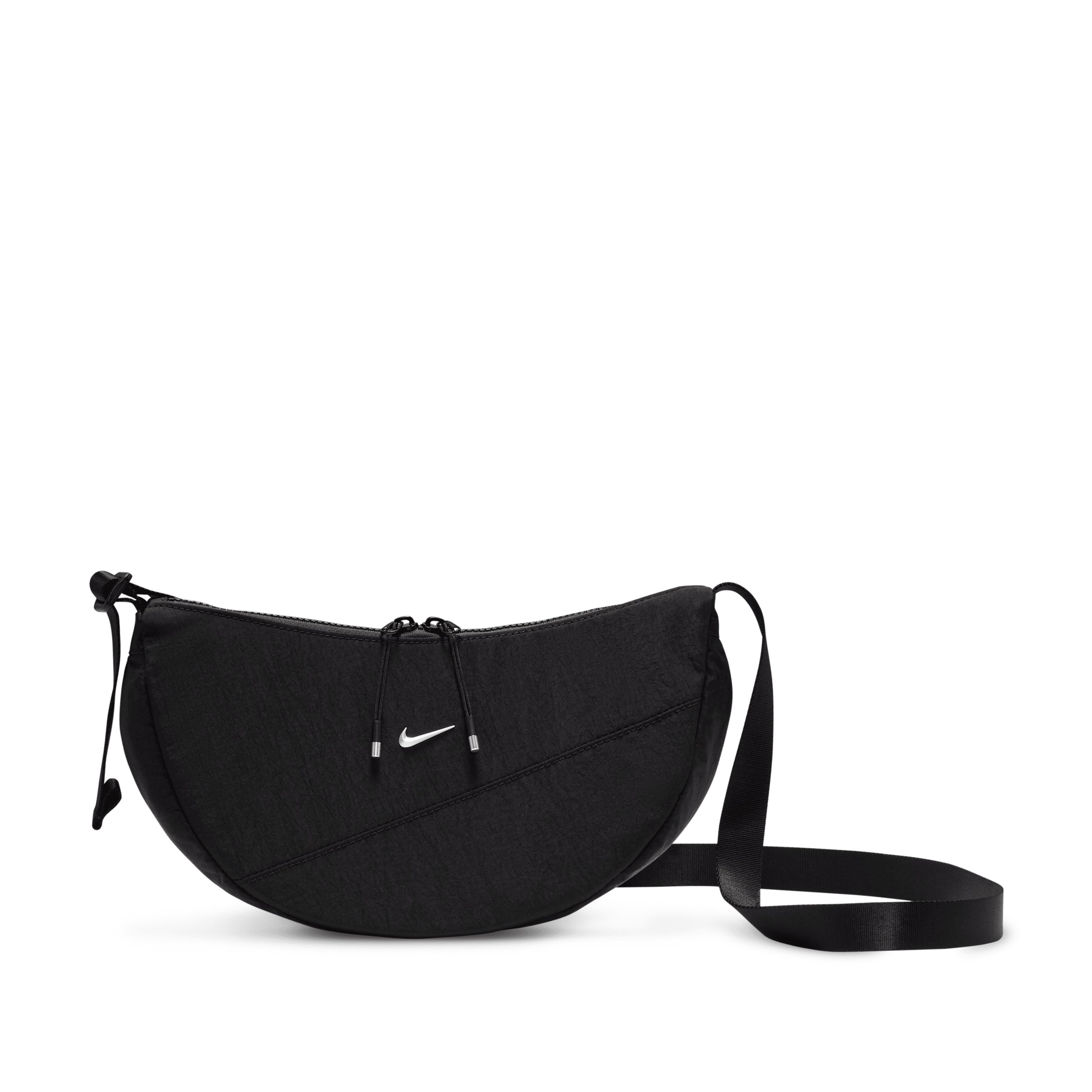 Nike Unisex Aura Crescent Crossbody Bag (4l) In Black