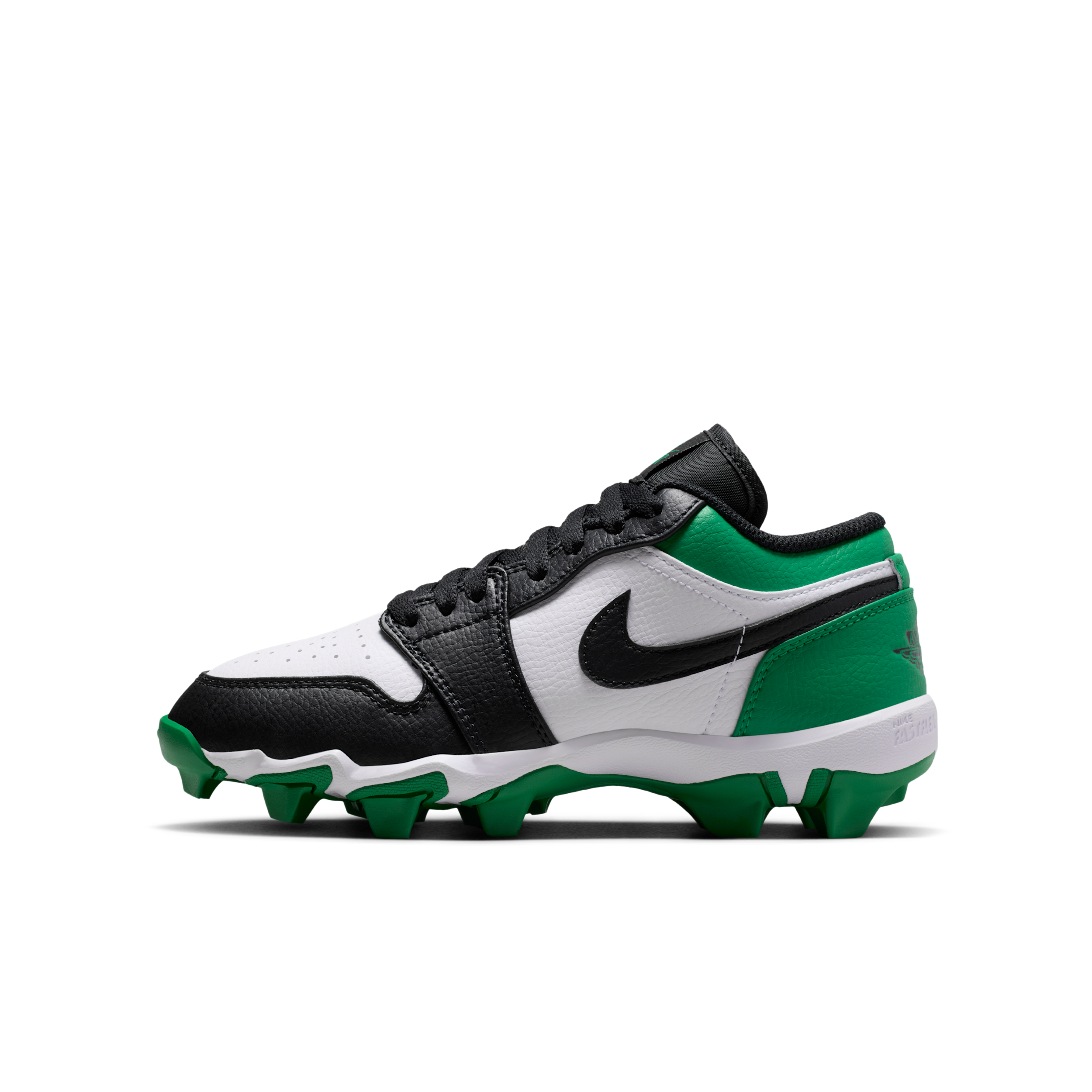 Jordan 1 Low Little/Big Kids' Cleats in Black | HF6885-003