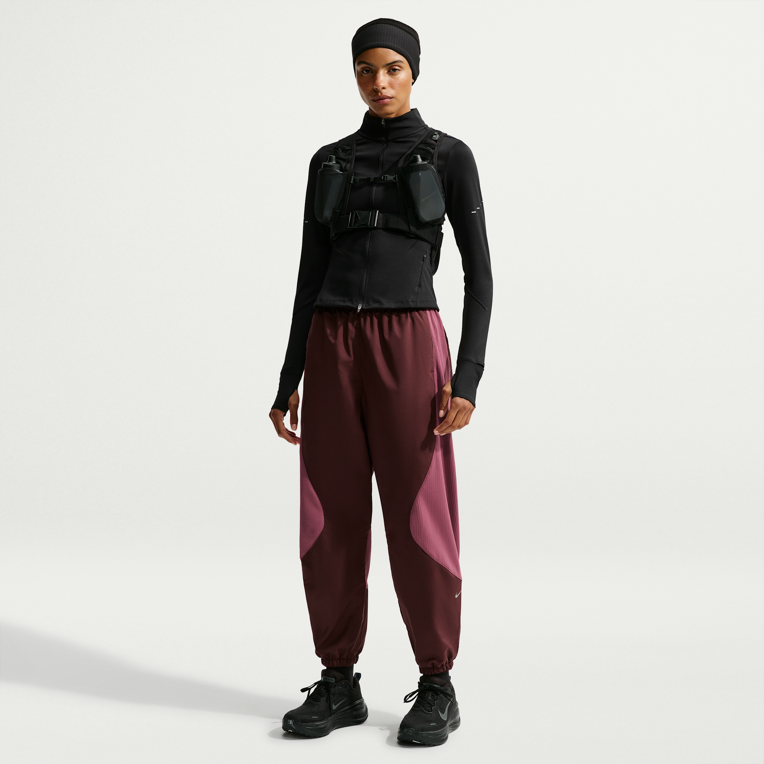 Nike Women's Swift Therma-FIT Running Pants in Purple | IM8003-658