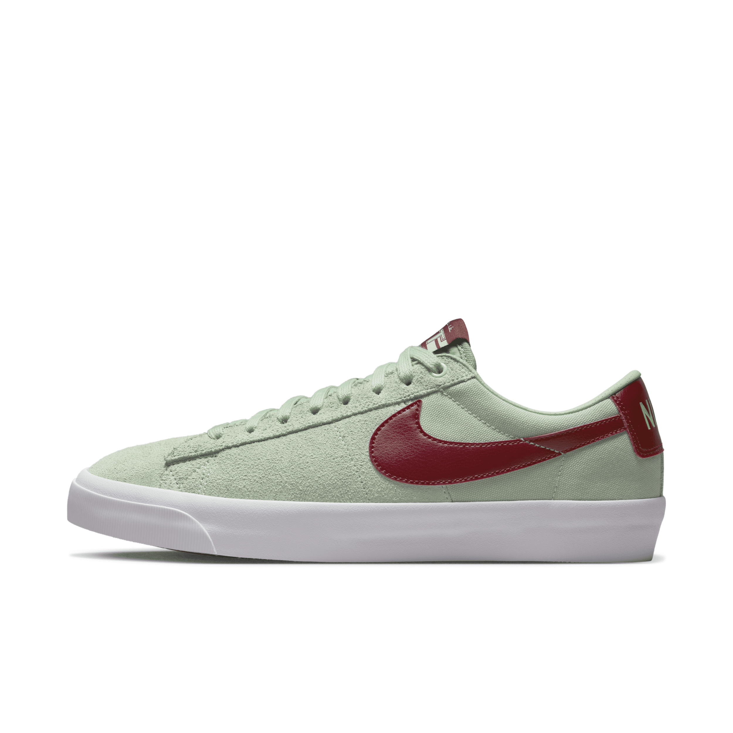 Nike Unisex  Sb Zoom Blazer Low Pro Gt Skate Shoes In Green