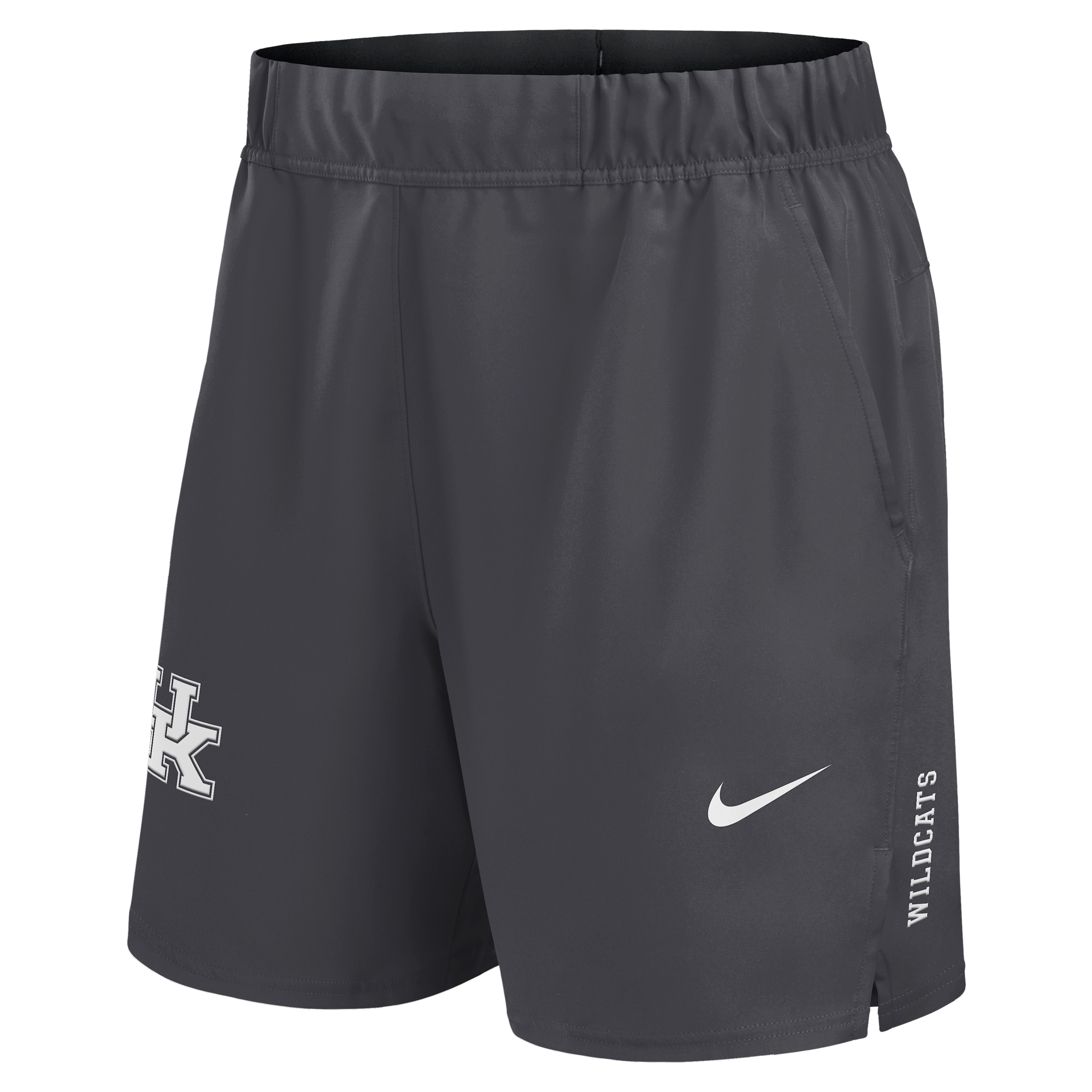 Nike Men's Charcoal Kentucky Wildcats Primetime Woven Victory Performance Shorts In Gray