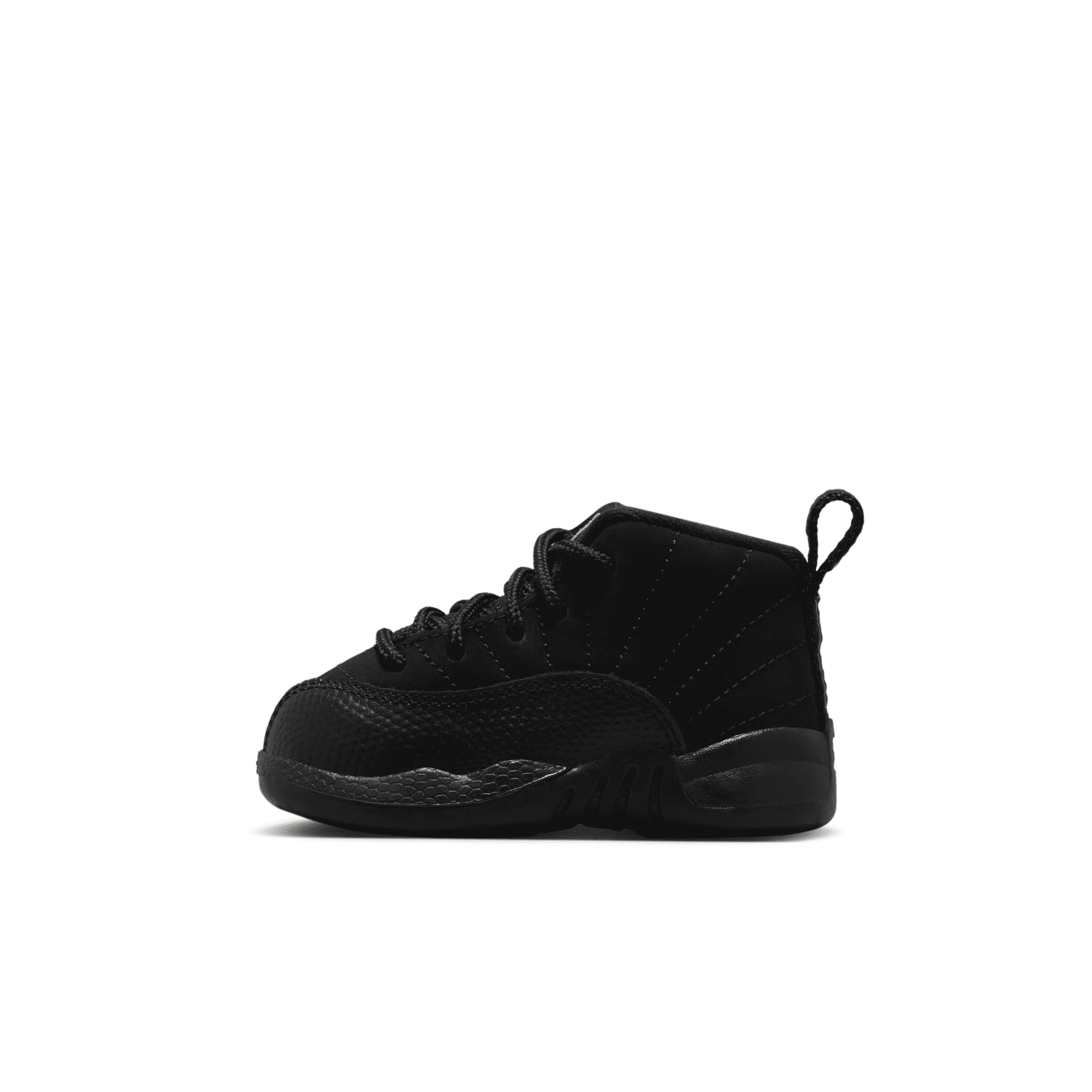 Jordan 12 Retro Baby/toddler Shoes In Black