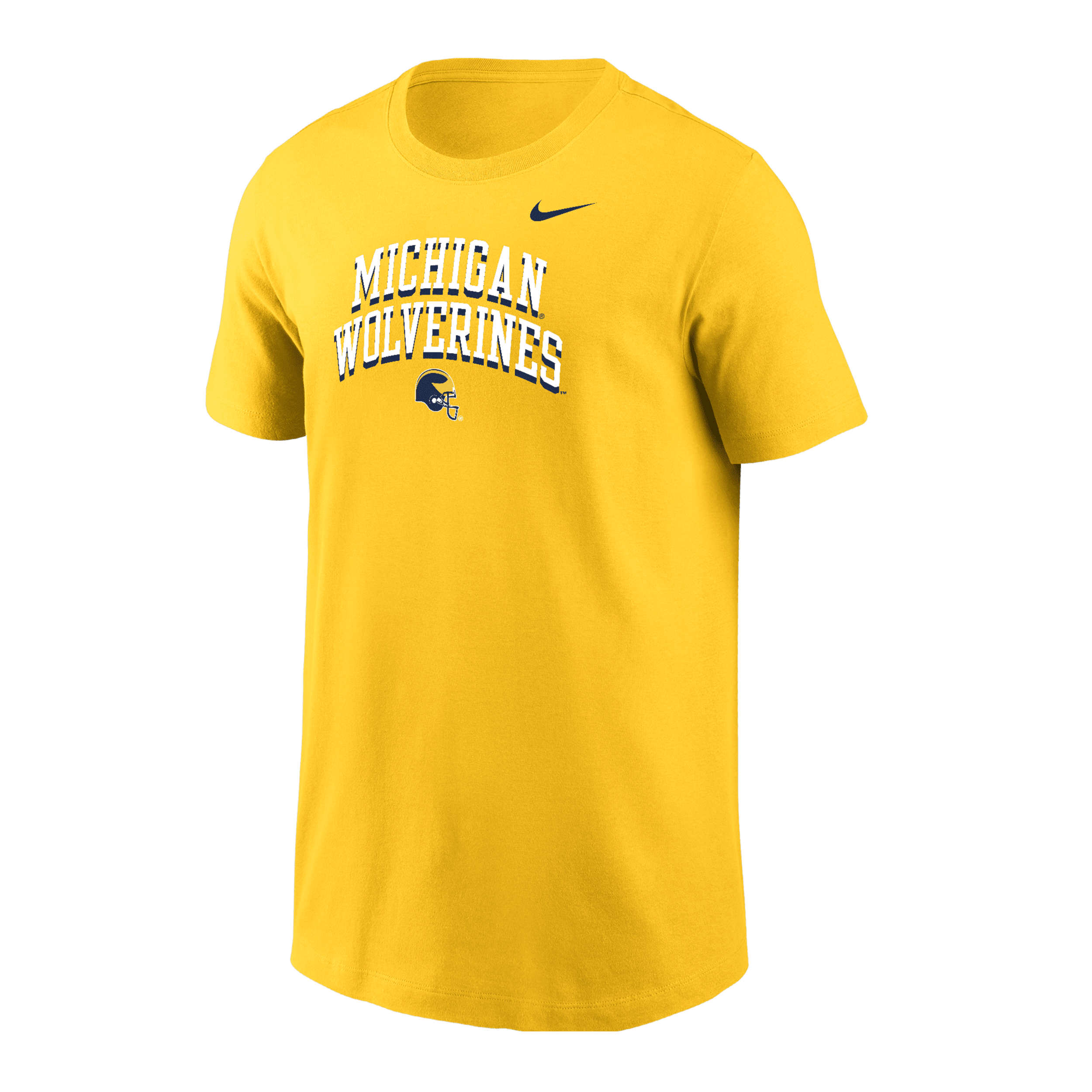 Shop Nike Michigan Big Kids' (boys')  College T-shirt In Yellow