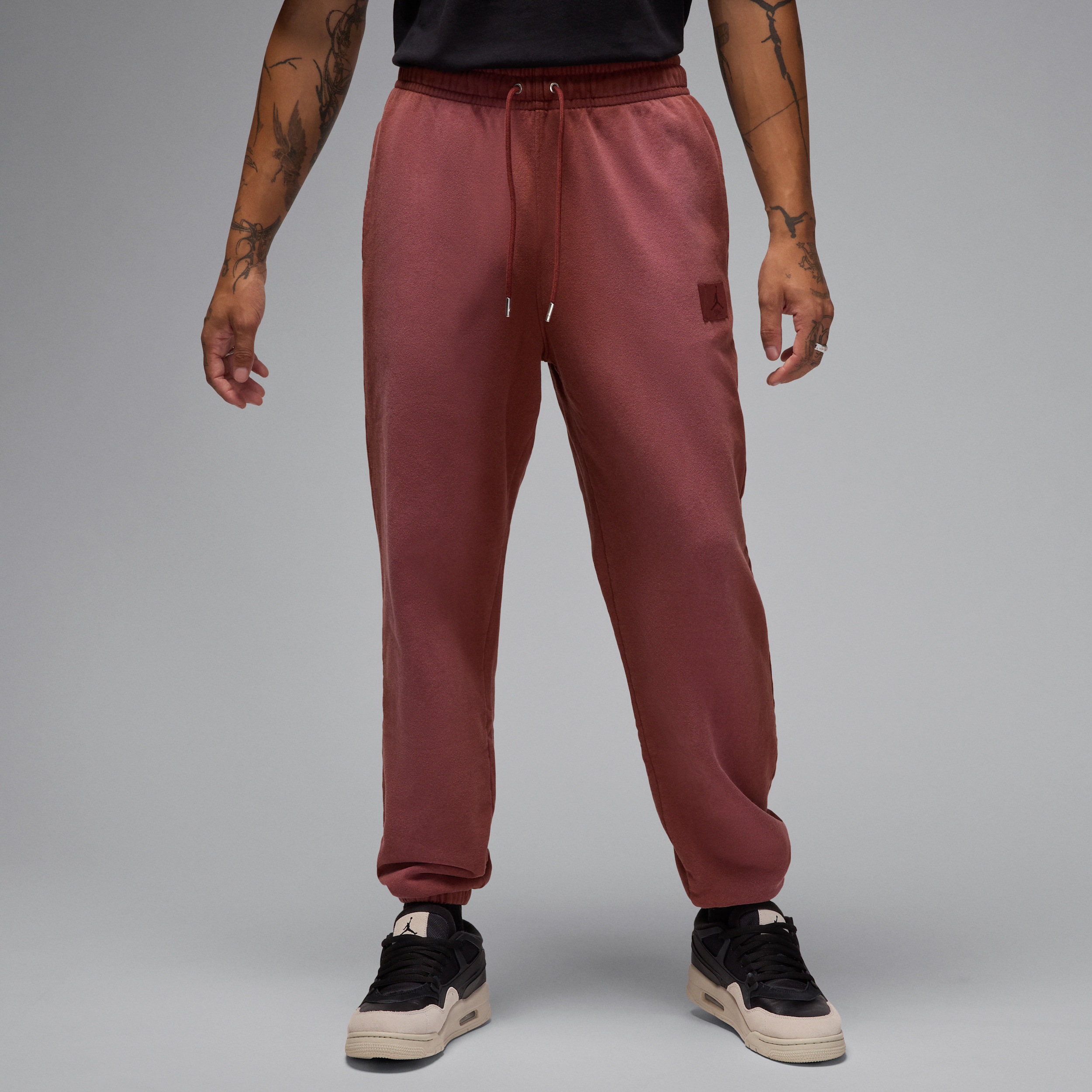 Jordan Men's Flight Fleece Pants In Brown