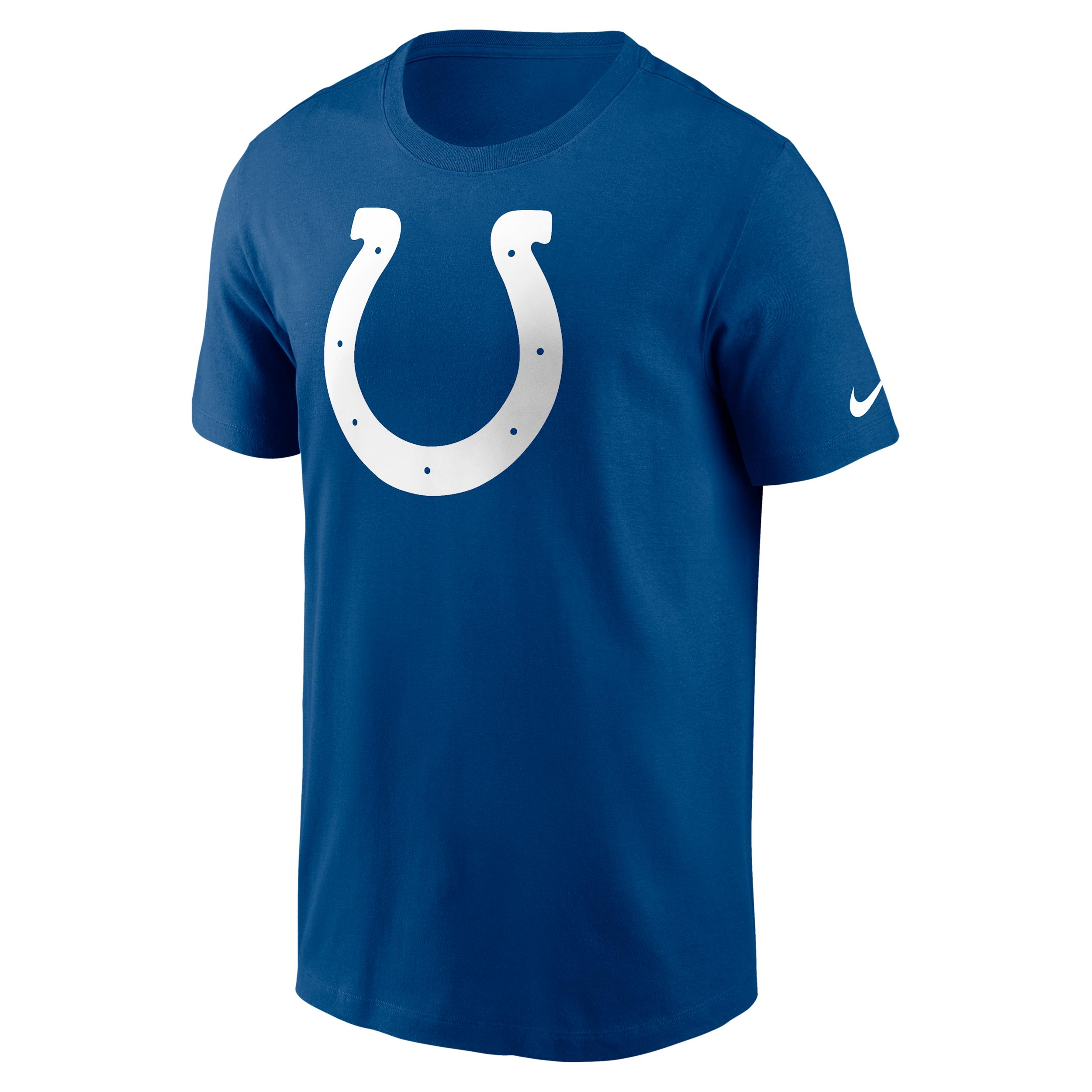 Indianapolis Colts Logo Essential Nike Men's NFL T-Shirt in Blue | N1994LB98-UXR