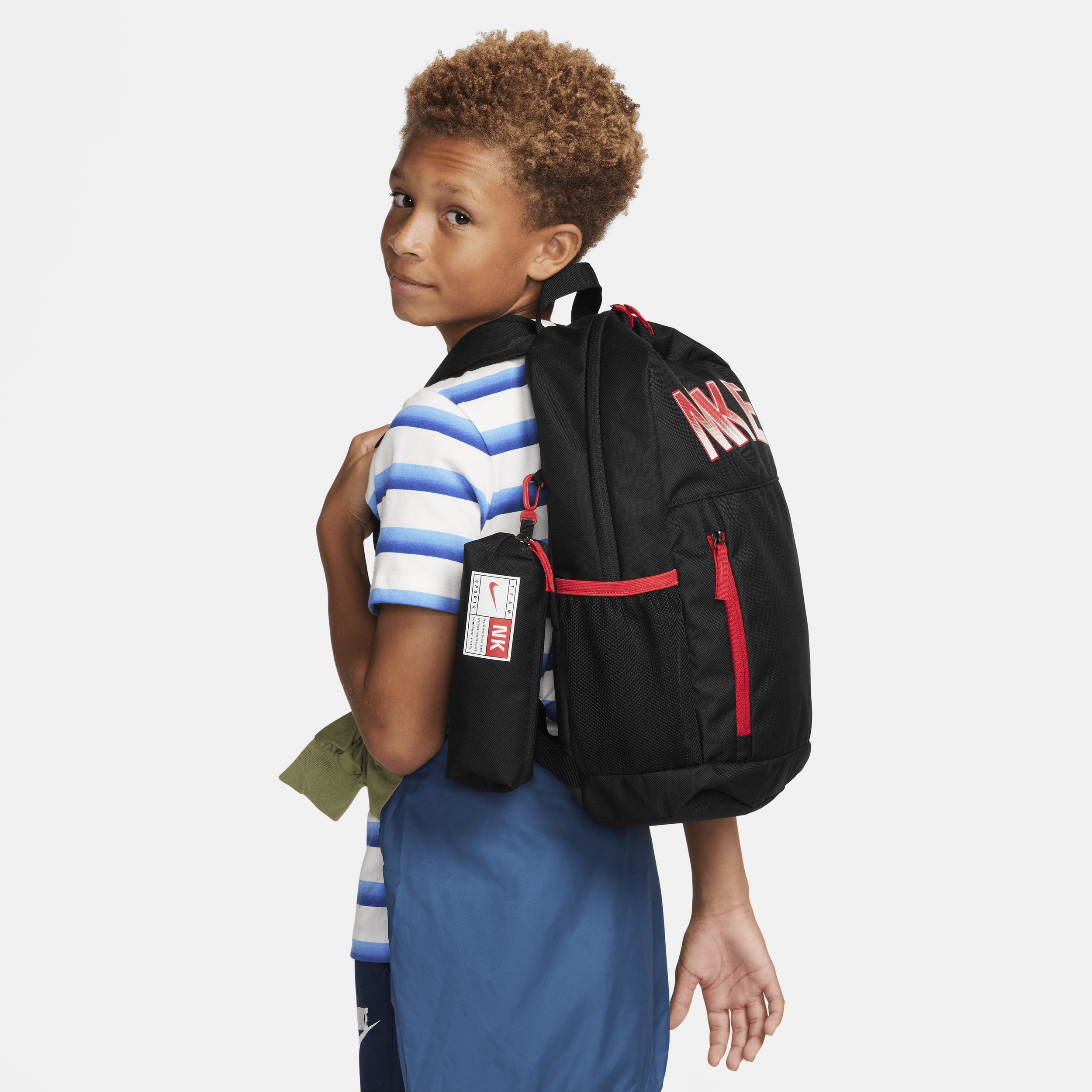 Shop Nike Elemental Kids' Backpack (20l) In Black