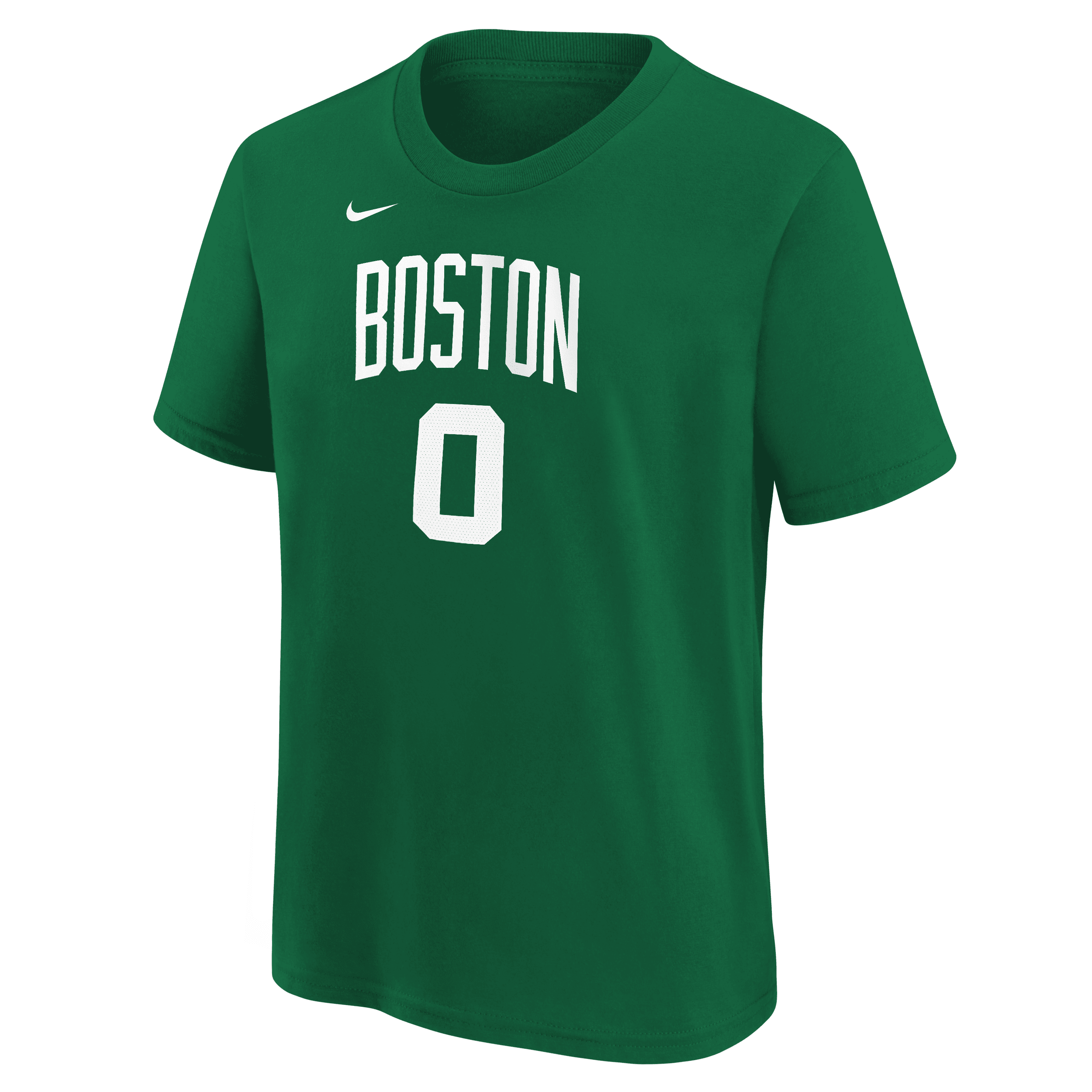 Big Boys Nike Jayson Tatum Kelly Green Boston Celtics Logo Name and Number Performance T-shirt - Kelly Green