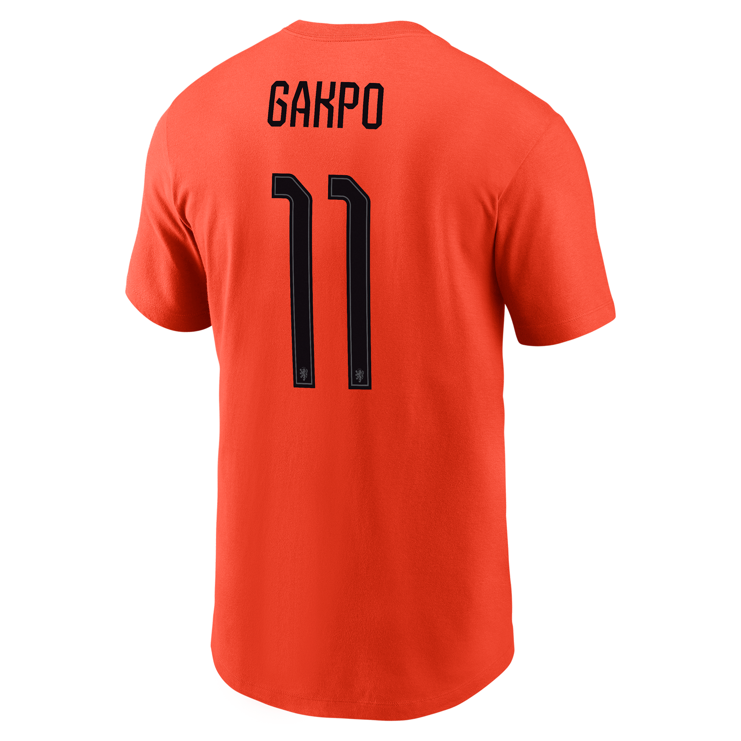Cody Gakpo Netherlands Nike Men's Soccer T-Shirt in Orange | M11332P375BNCG-SOR