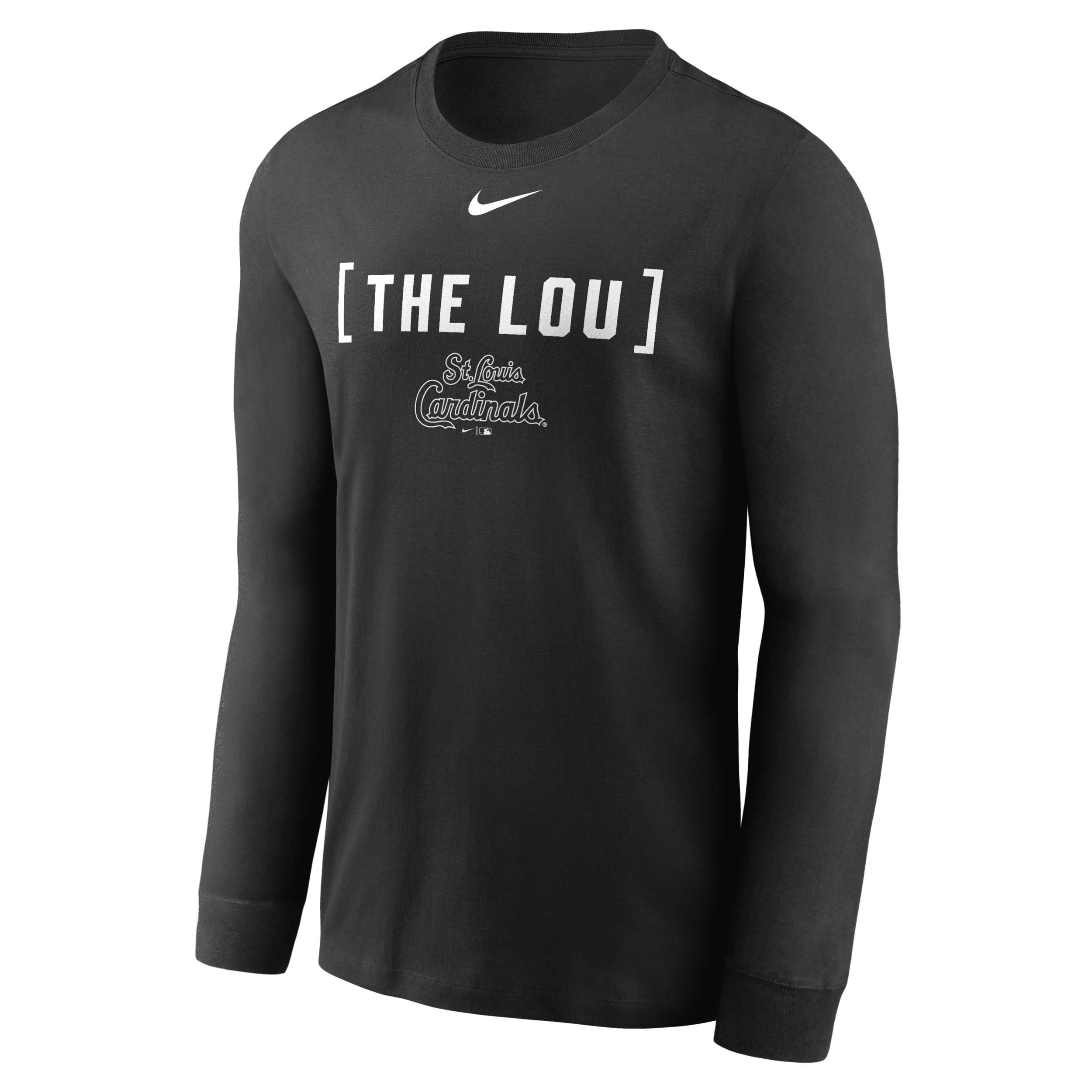 NIKE ST. LOUIS CARDINALS FASHION  MEN'S MLB LONG-SLEEVE T-SHIRT