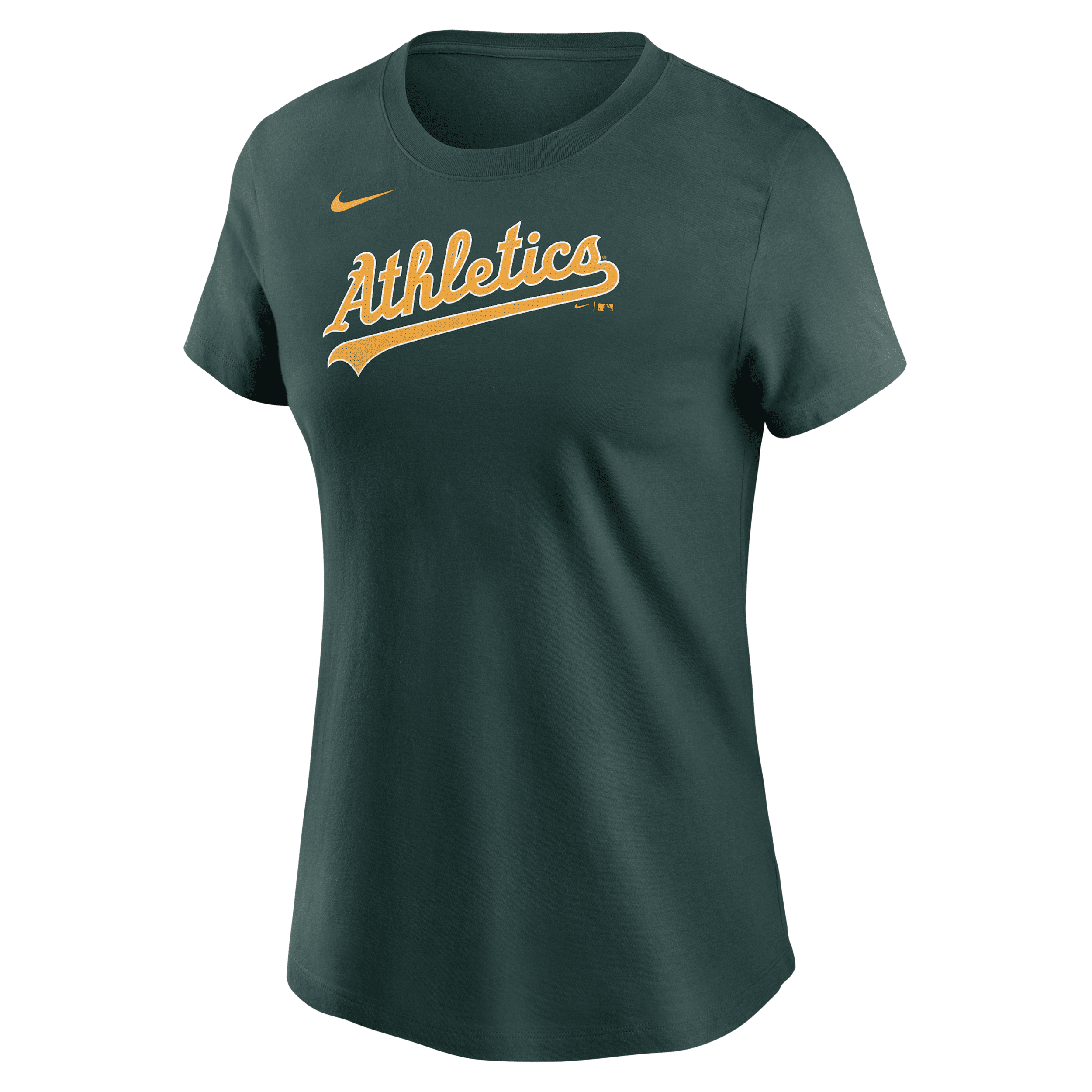 Nike Athletics Wordmark Women's Mlb T-shirt In Green