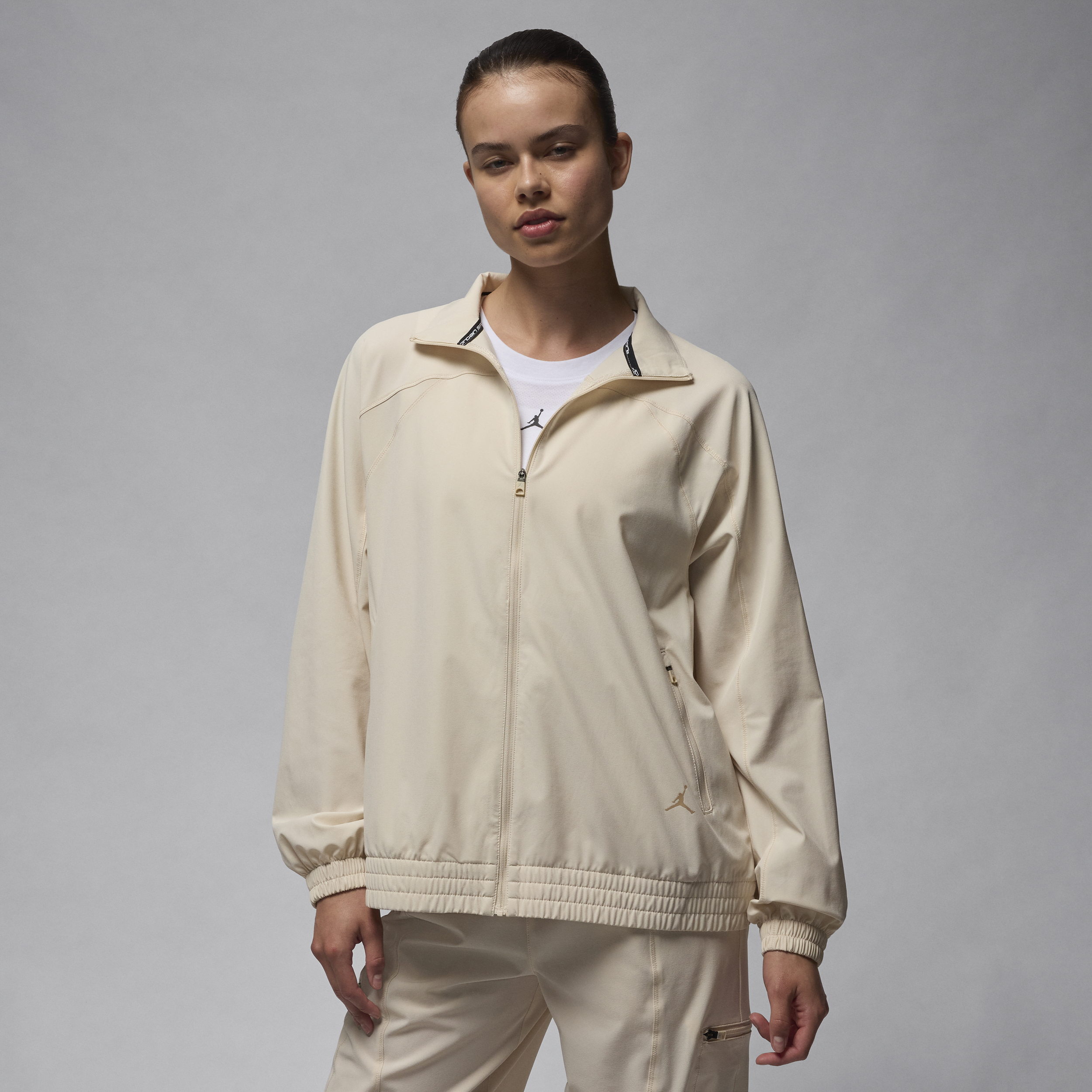 Jordan Renegade Lightweight Jacket In Brown
