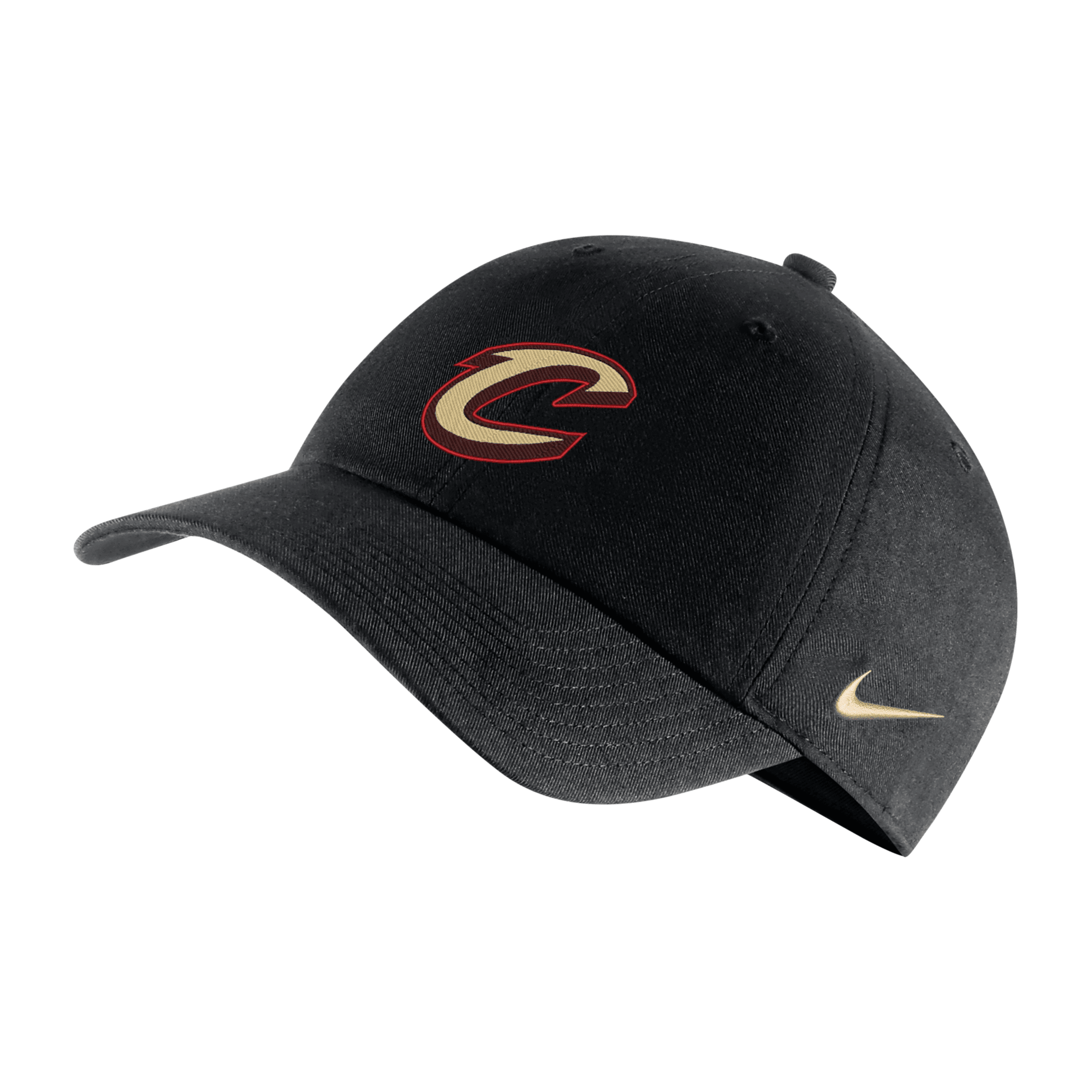 Nike Cleveland Cavaliers City Edition  Unisex Nba Adjustable Cap In Black
