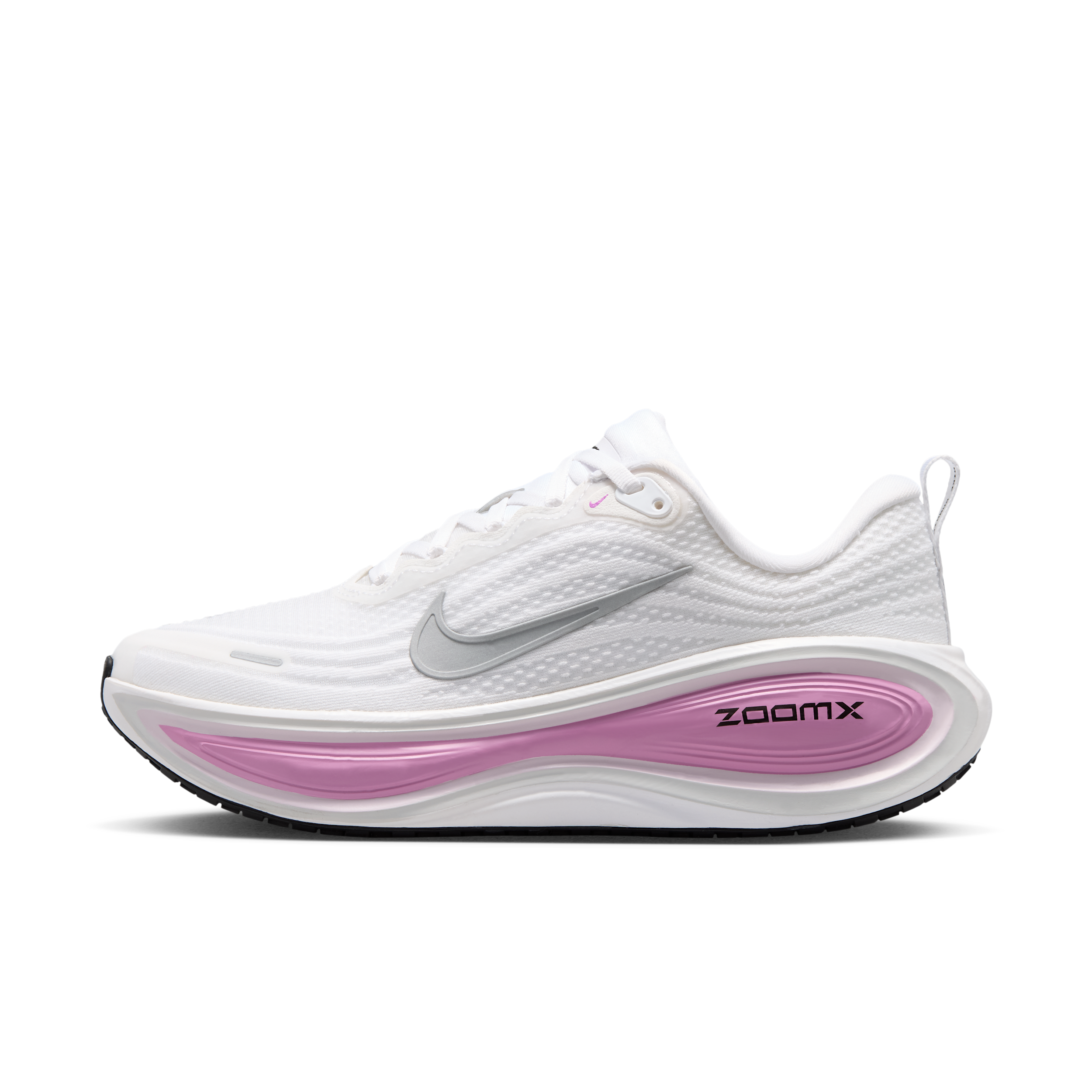 Nike Womens Vomero Plus - Running Shoes - Bleached Lilac / White / Mtlc Silver Size 6.5