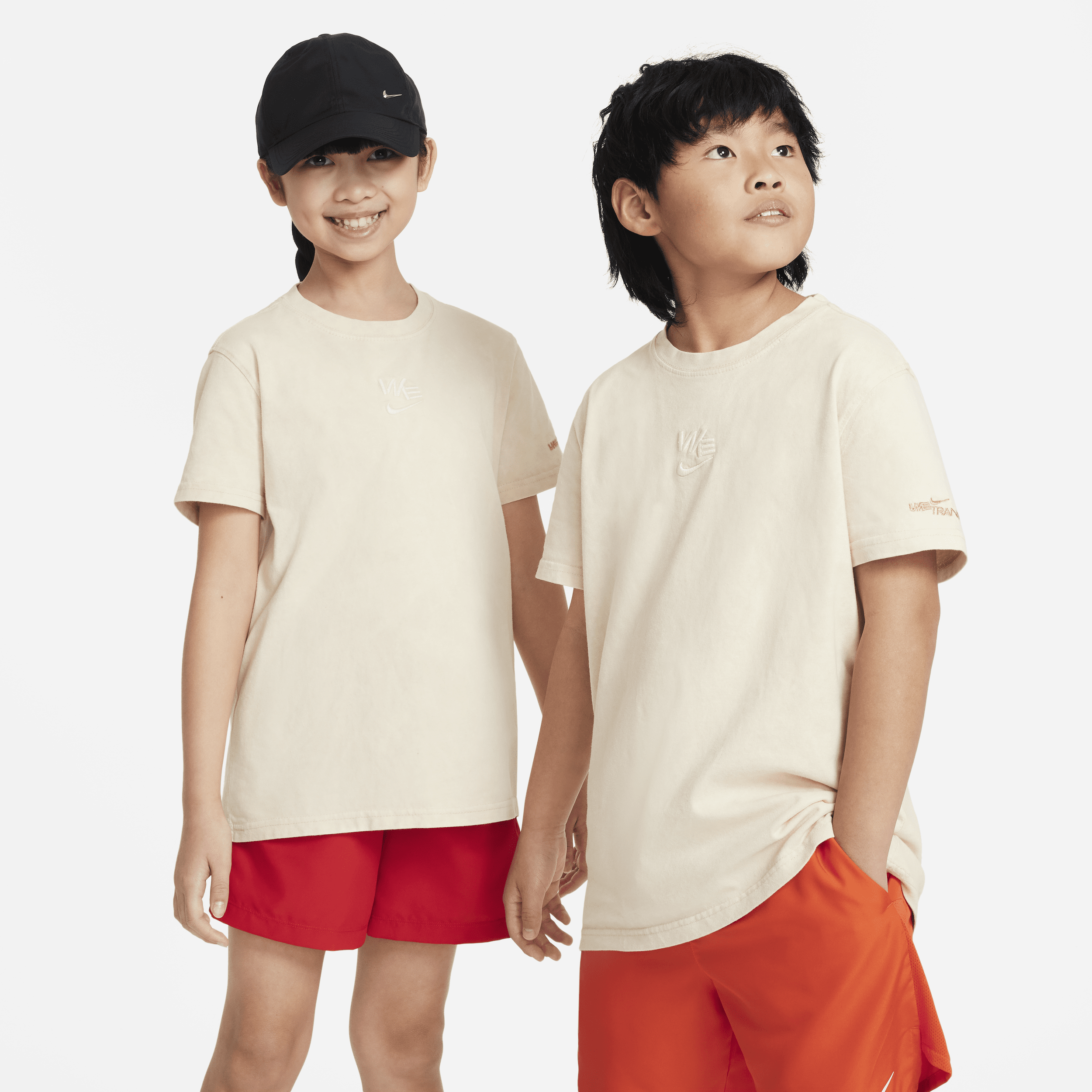 Nike "we Transcend" Big Kids' Max90 T-shirt In Brown