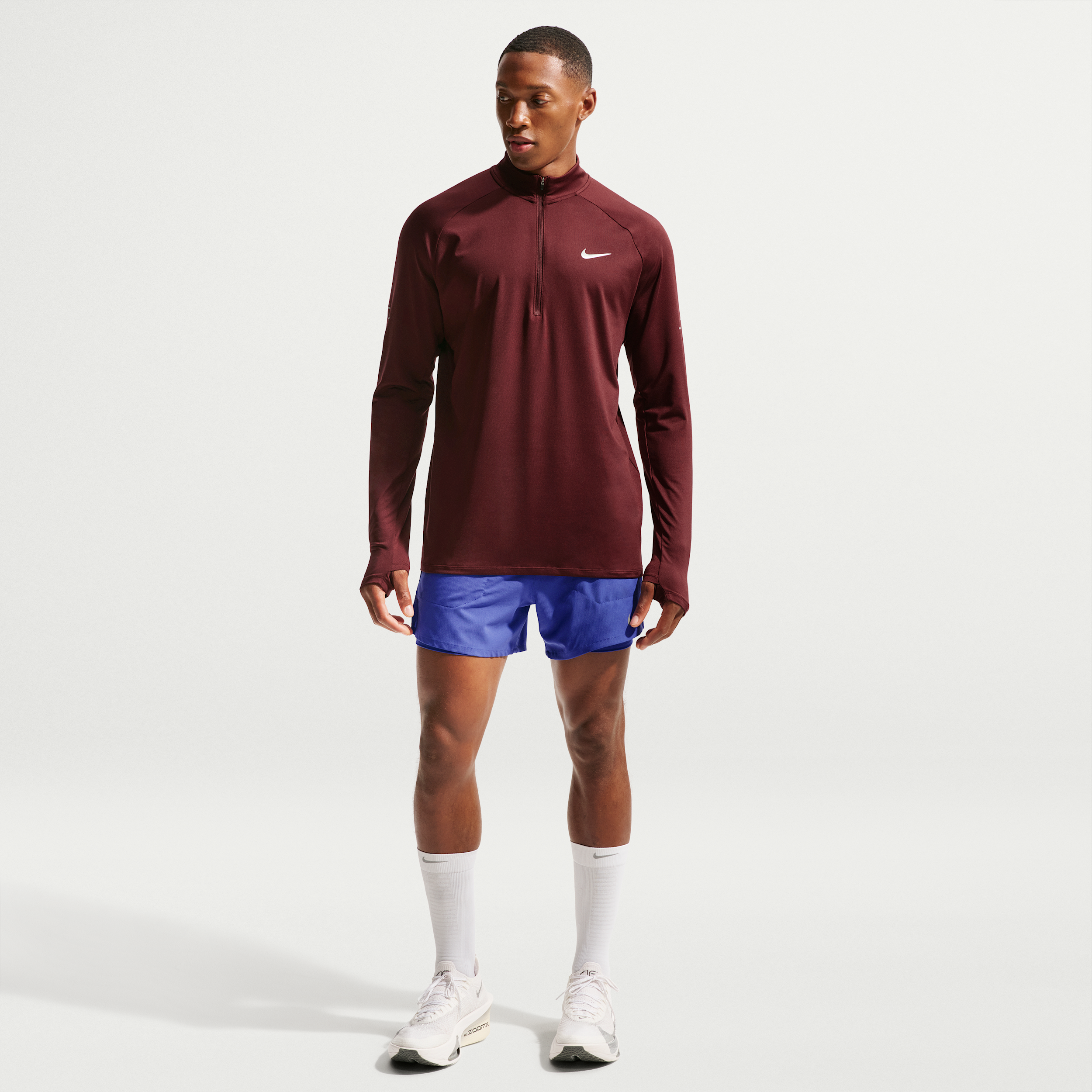 Nike Men's Stride Dri-FIT 5" 2-in-1 Running Shorts in Blue | IF2034-430