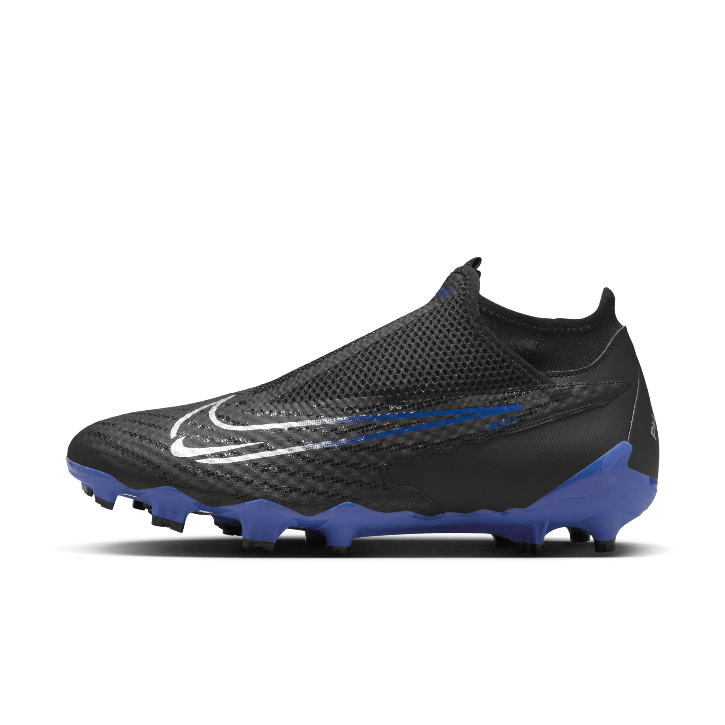 Nike Men's Phantom Gx Academy Multi-ground High-top Soccer Cleats In Black