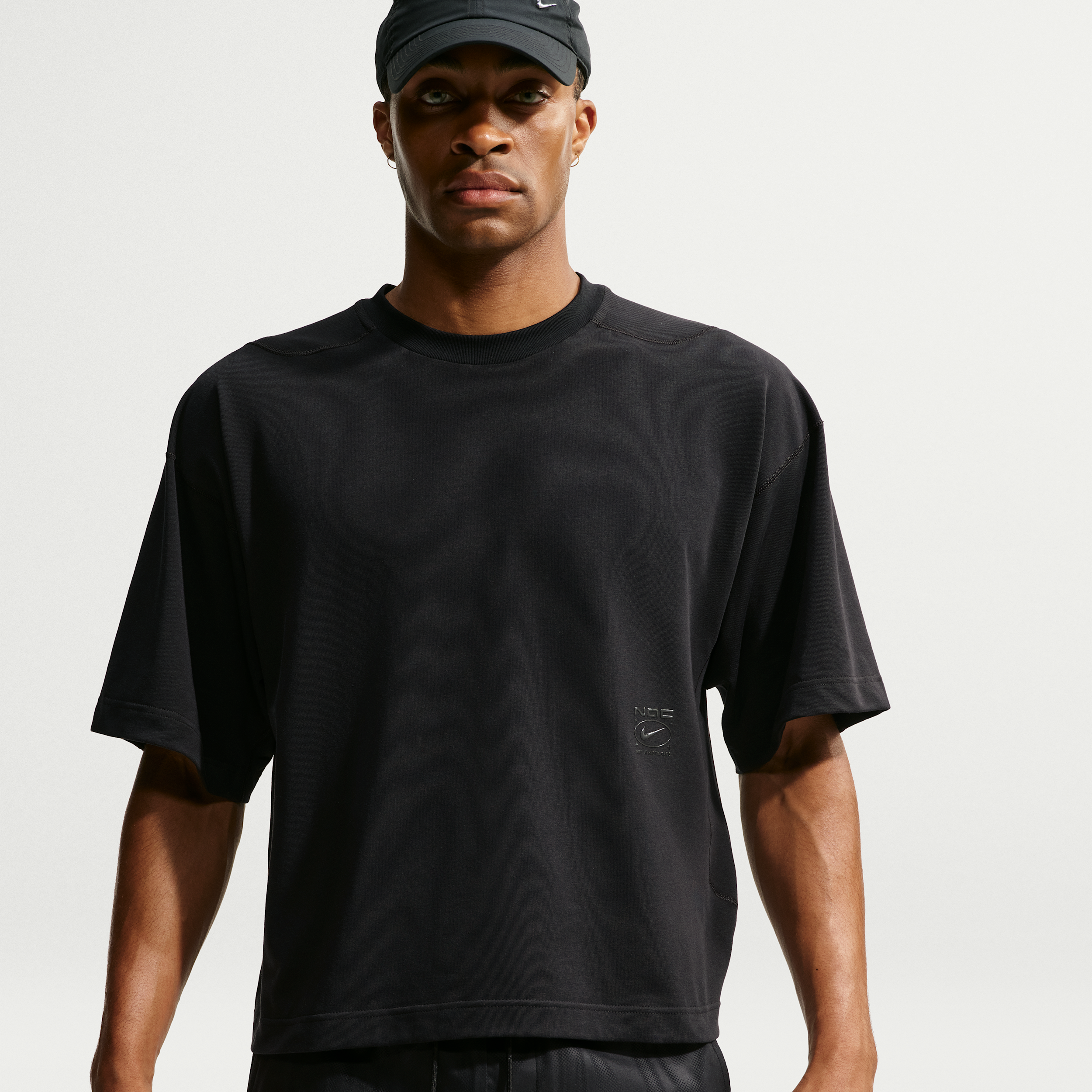 Nike Men's N.A.C. Dri-FIT Short-Sleeve Training Top in Black | IM3611-010