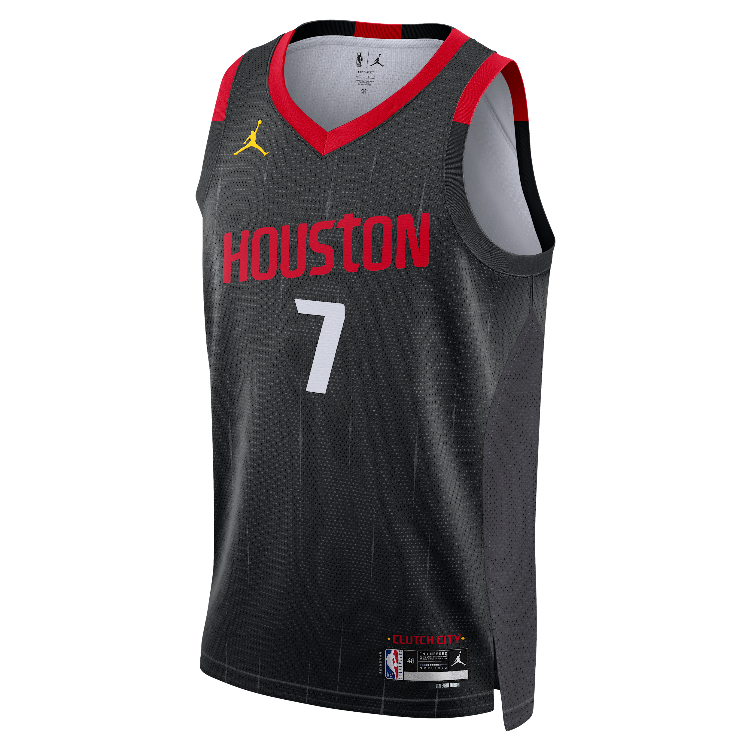 Houston Rockets Statement Edition Kevin Durant Nike Men's Dri-FIT NBA Swingman Jersey in Black | II4417-010