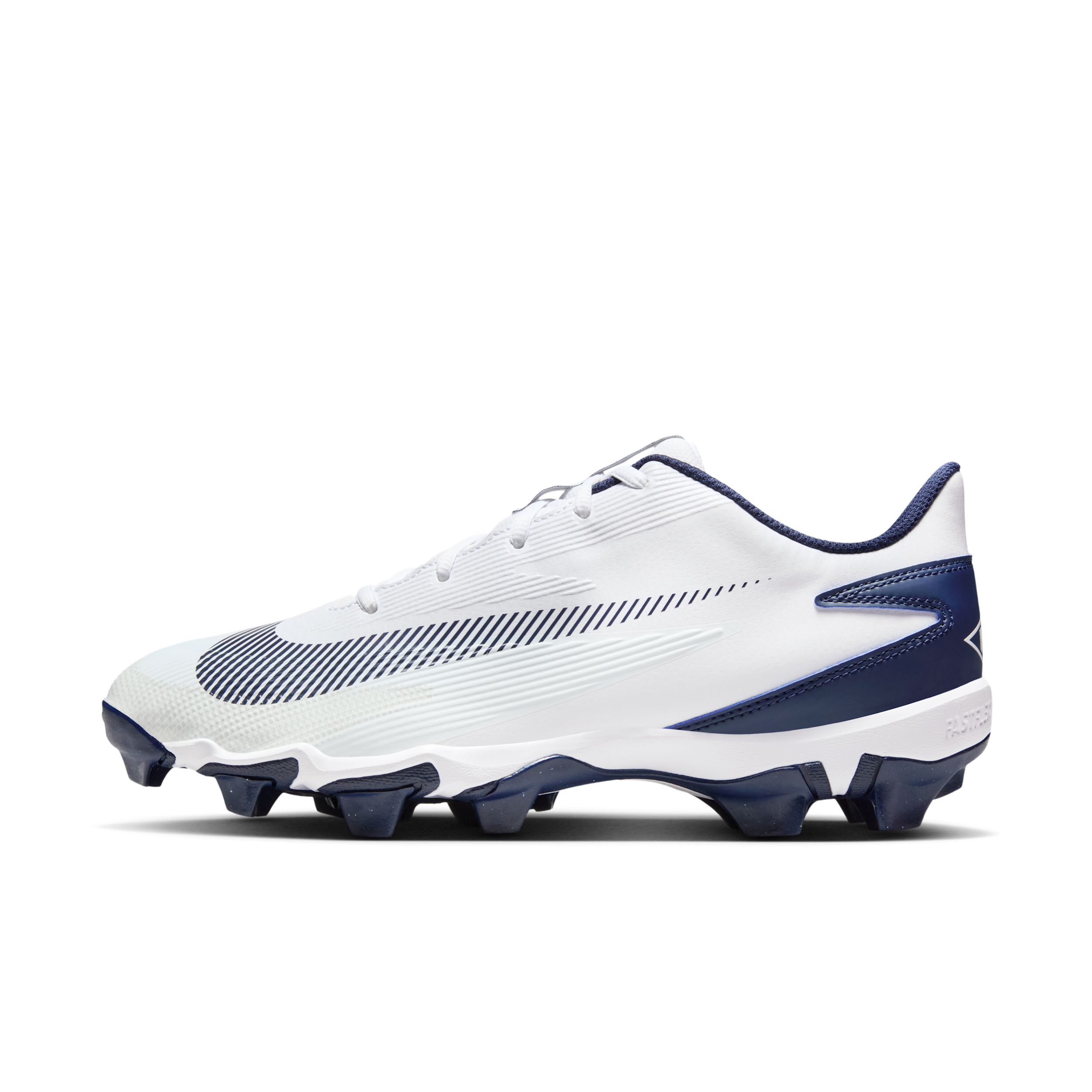 Nike Diamond Clutch Keystone Baseball Cleats, M14/W15.5, White/Black/Navy