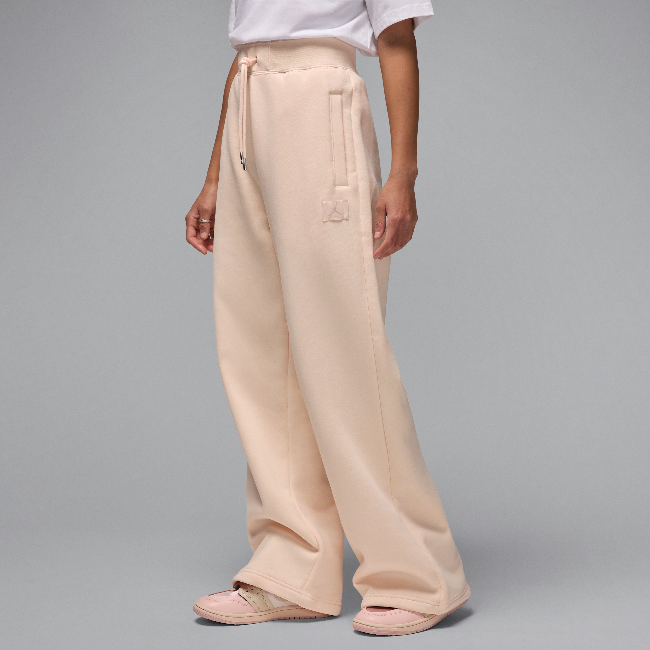 JORDAN WOMEN'S FLIGHT FLEECE OPEN-HEM PANTS 1015647268