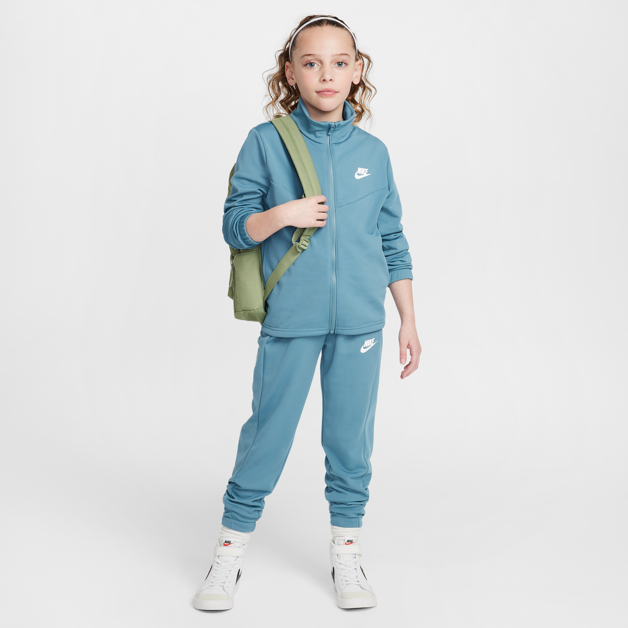 Nike Sportswear Big Kids' Tracksuit In Blue
