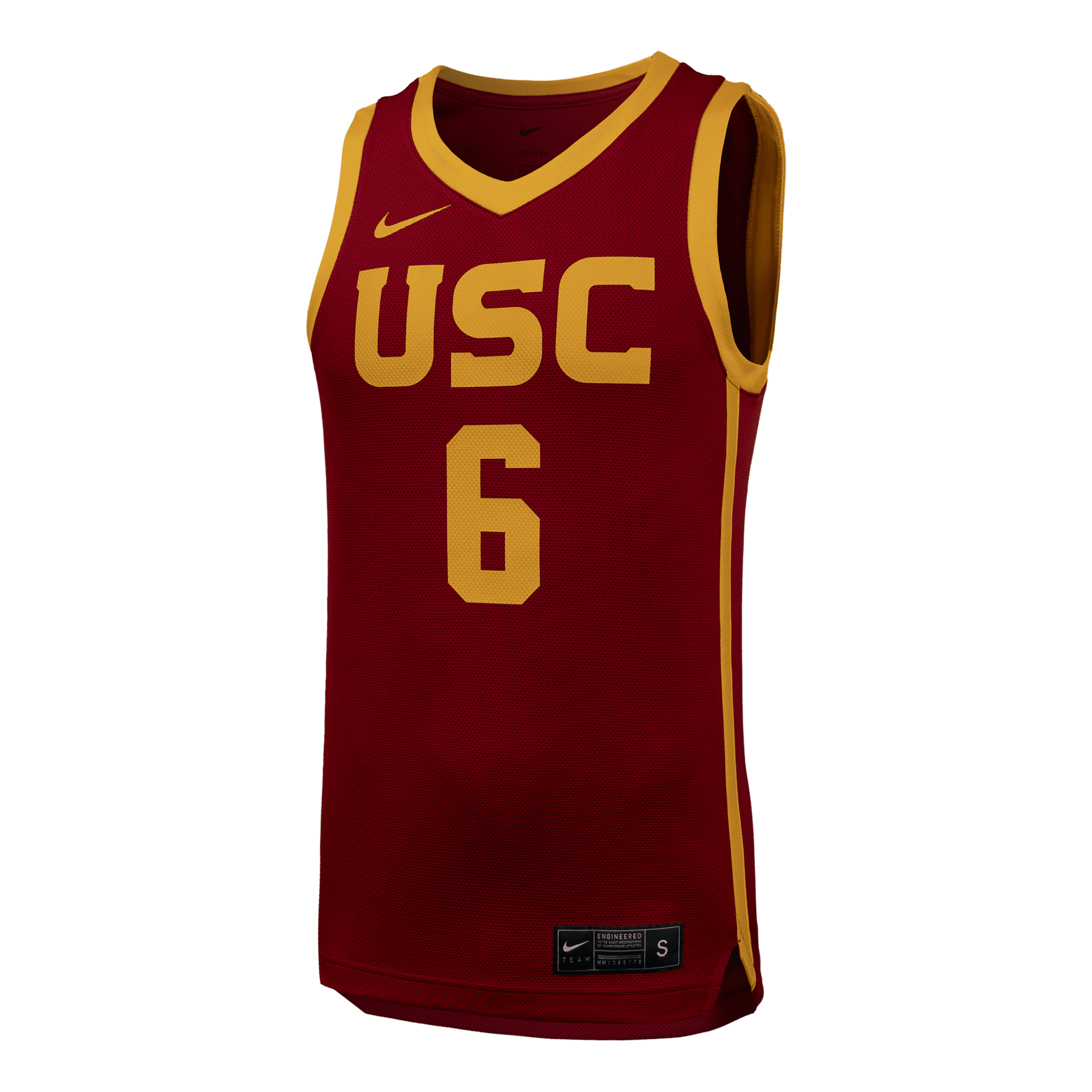 Nike Bronny James Usc 2023/24  Men's College Basketball Jersey In Red