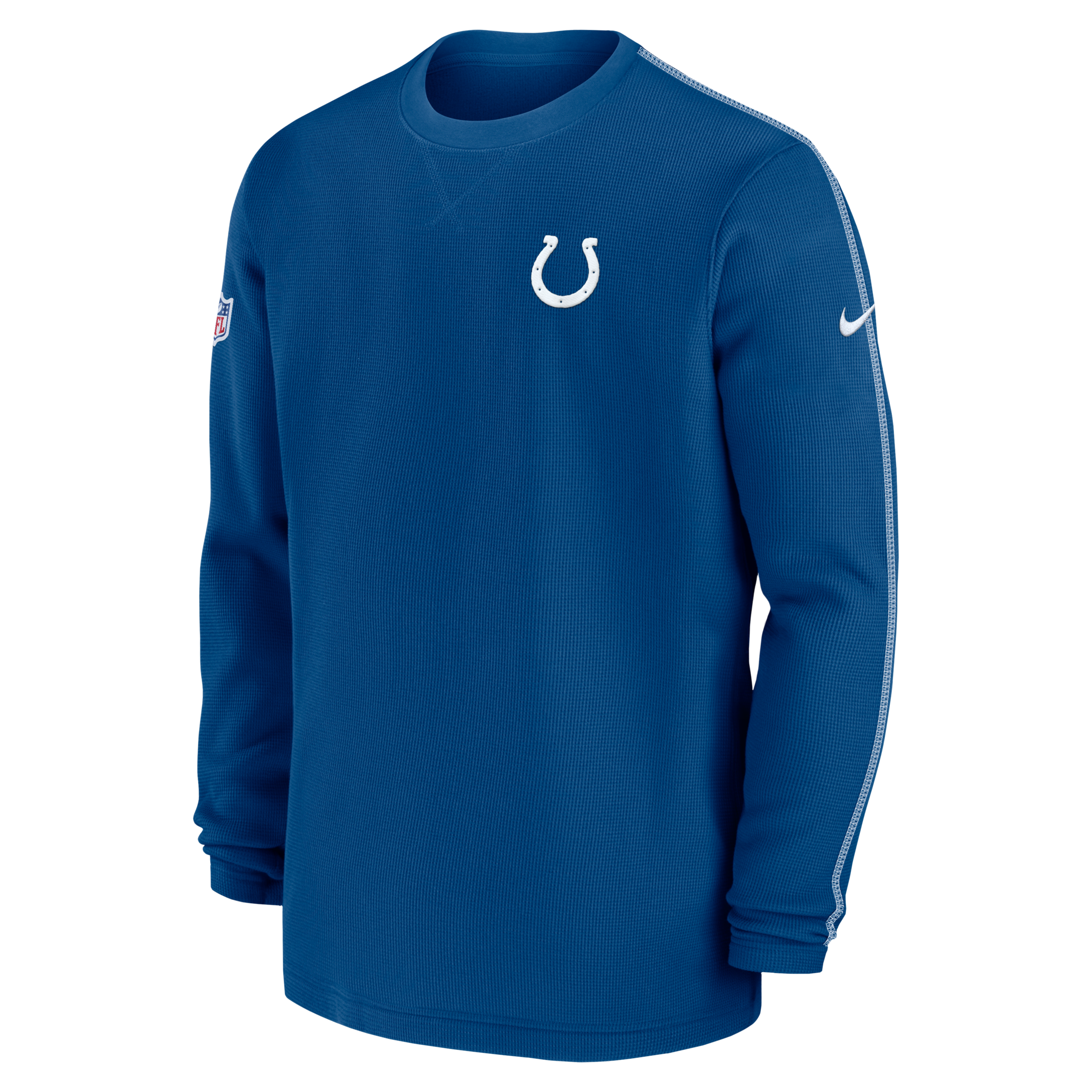 Nike Royal Indianapolis Colts 2024 Sideline Coaches Long Sleeve Top In Blue