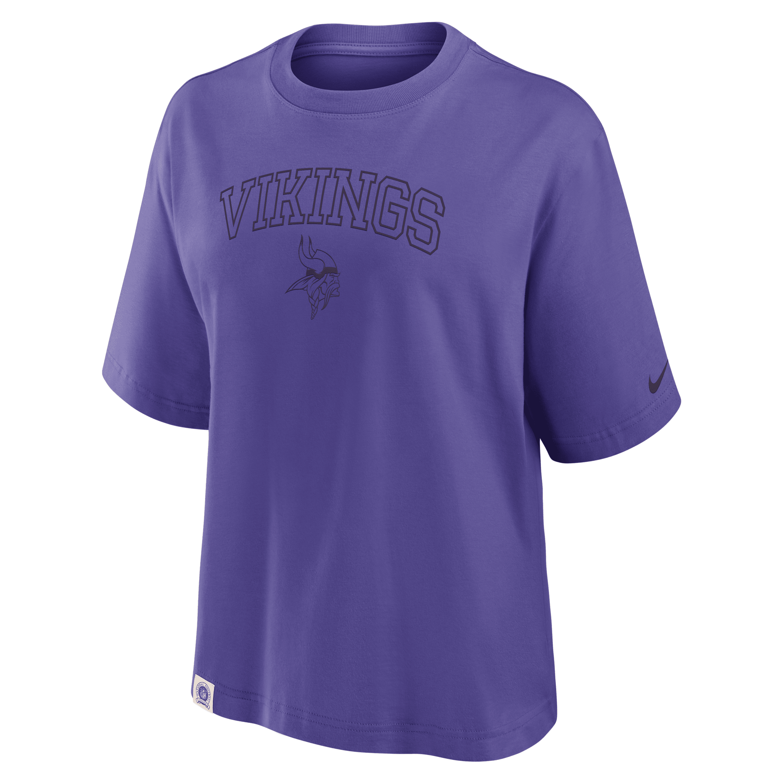 Nike Minnesota Vikings Arch Boxy Women's Nfl T-shirt