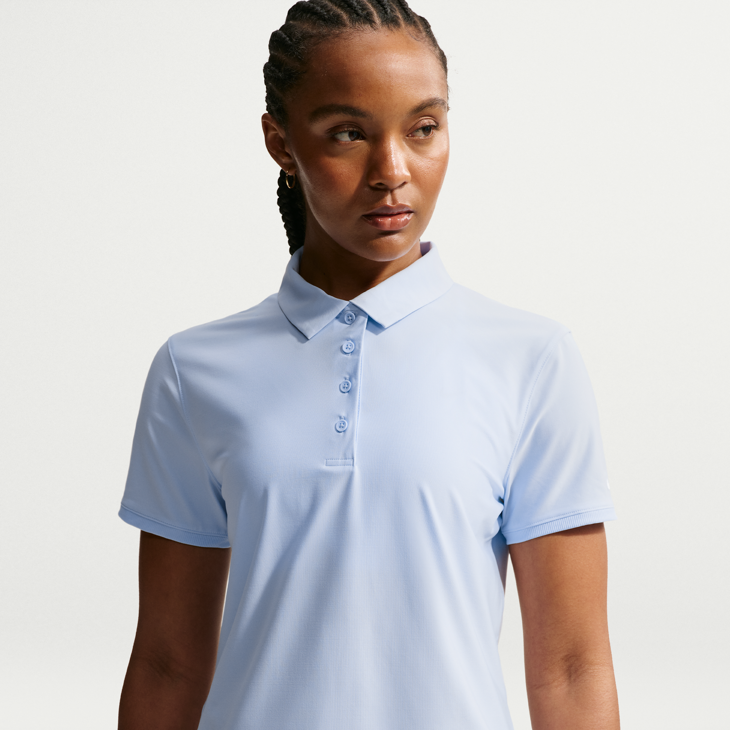 Nike Women's Victory Dri-FIT Short-Sleeve Golf Polo in Blue | FQ1574-407