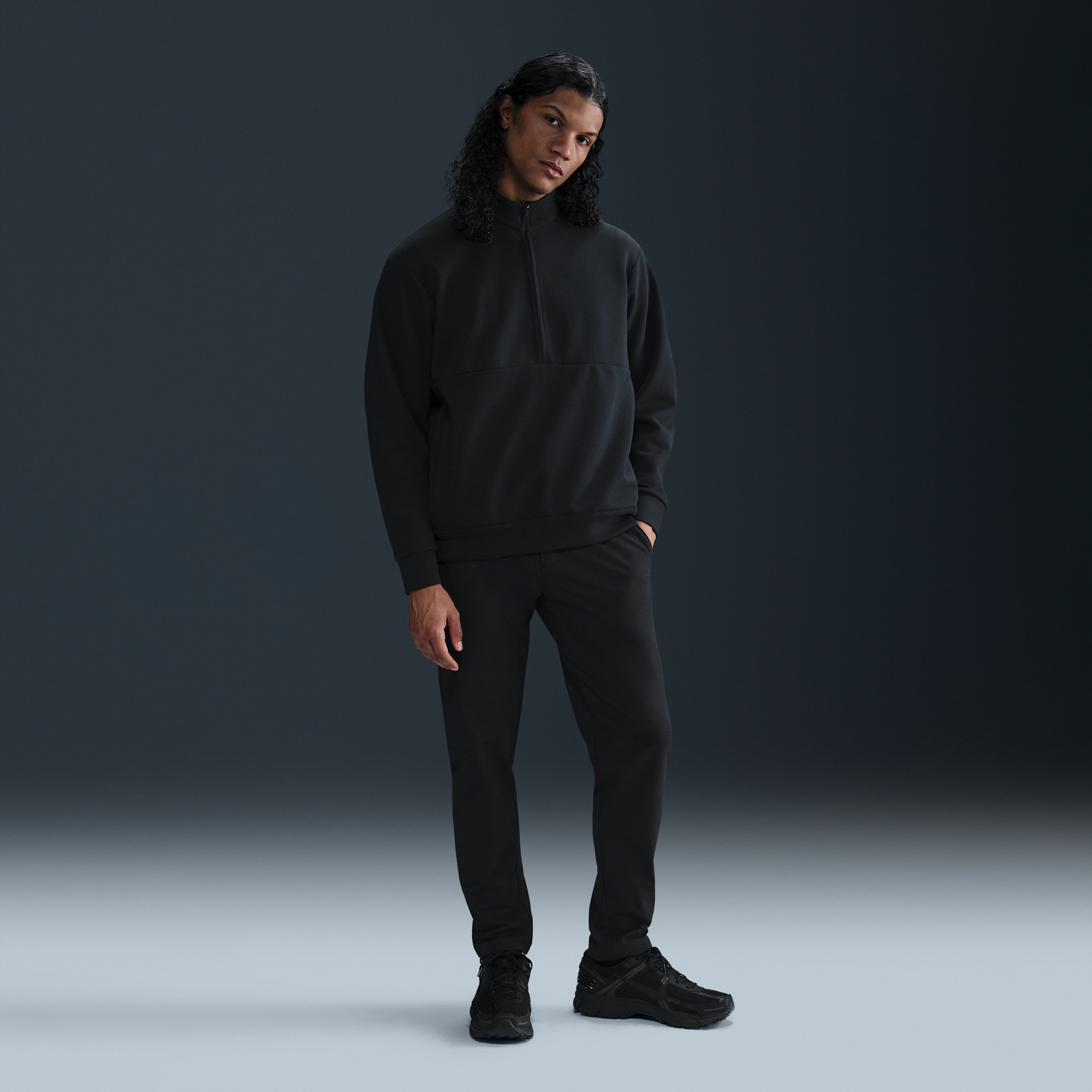 Nike Men's 24.7 Perfectstretch Dri-fit 5-pocket Slim-fit Pants In Black