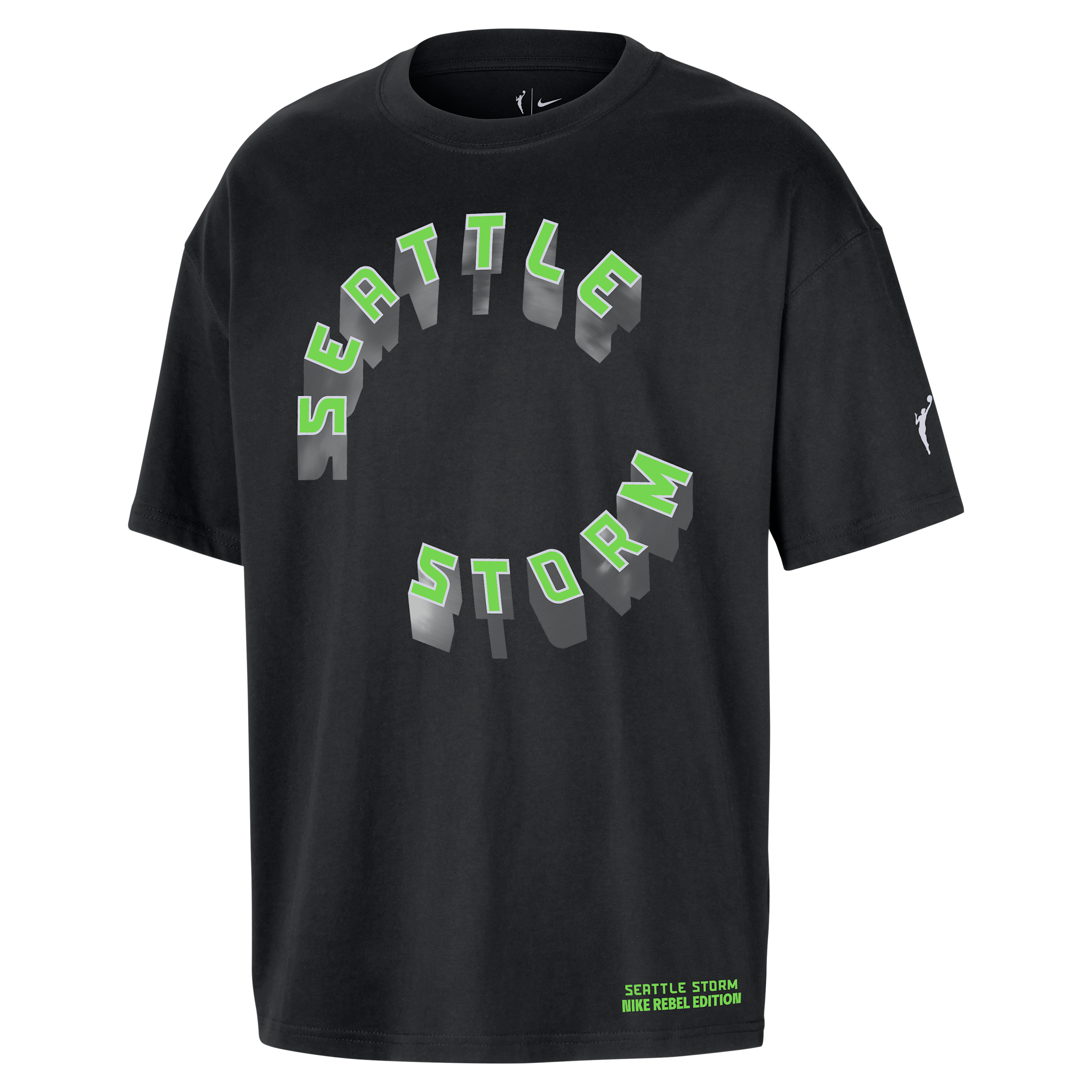 Seattle Storm Nike Men's Basketball T-Shirt in Black | IM1730-010