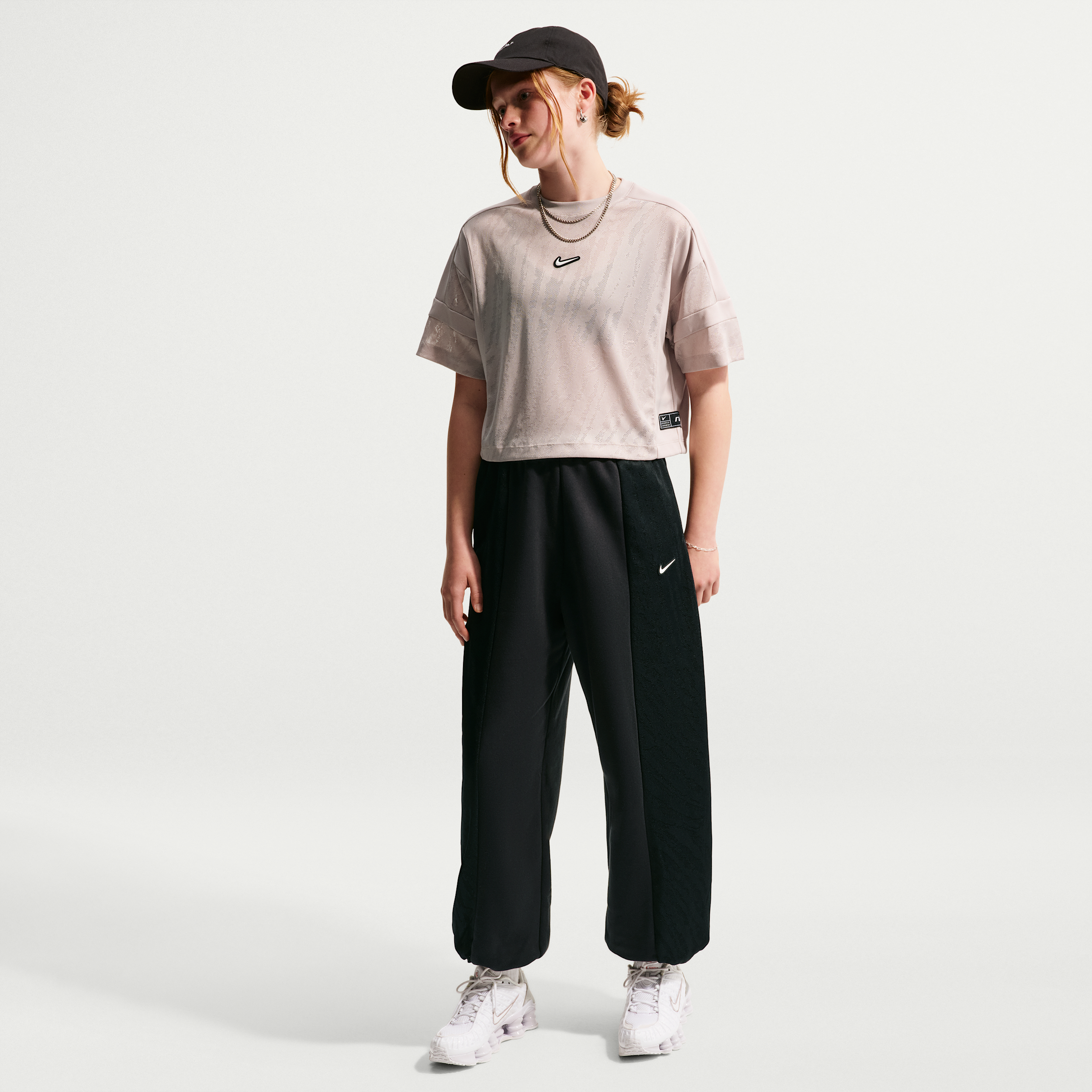 Nike Sportswear Big Kids' (Girls') Fleece Pants in Black | IM4930-010