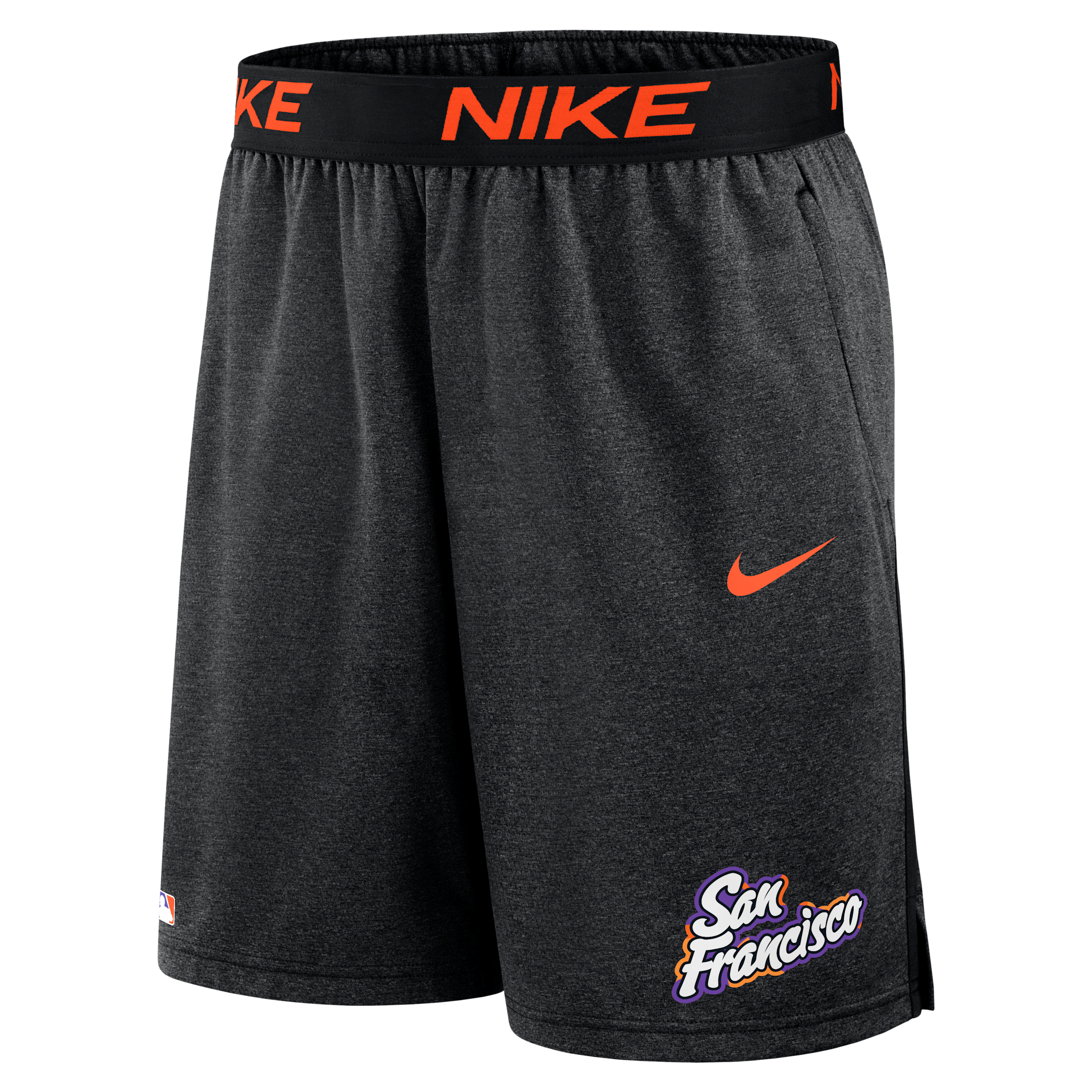 San Francisco Giants Authentic Collection City Connect Nike Men's Dri-FIT MLB Shorts in Black | 015E0E47GIA-AWL