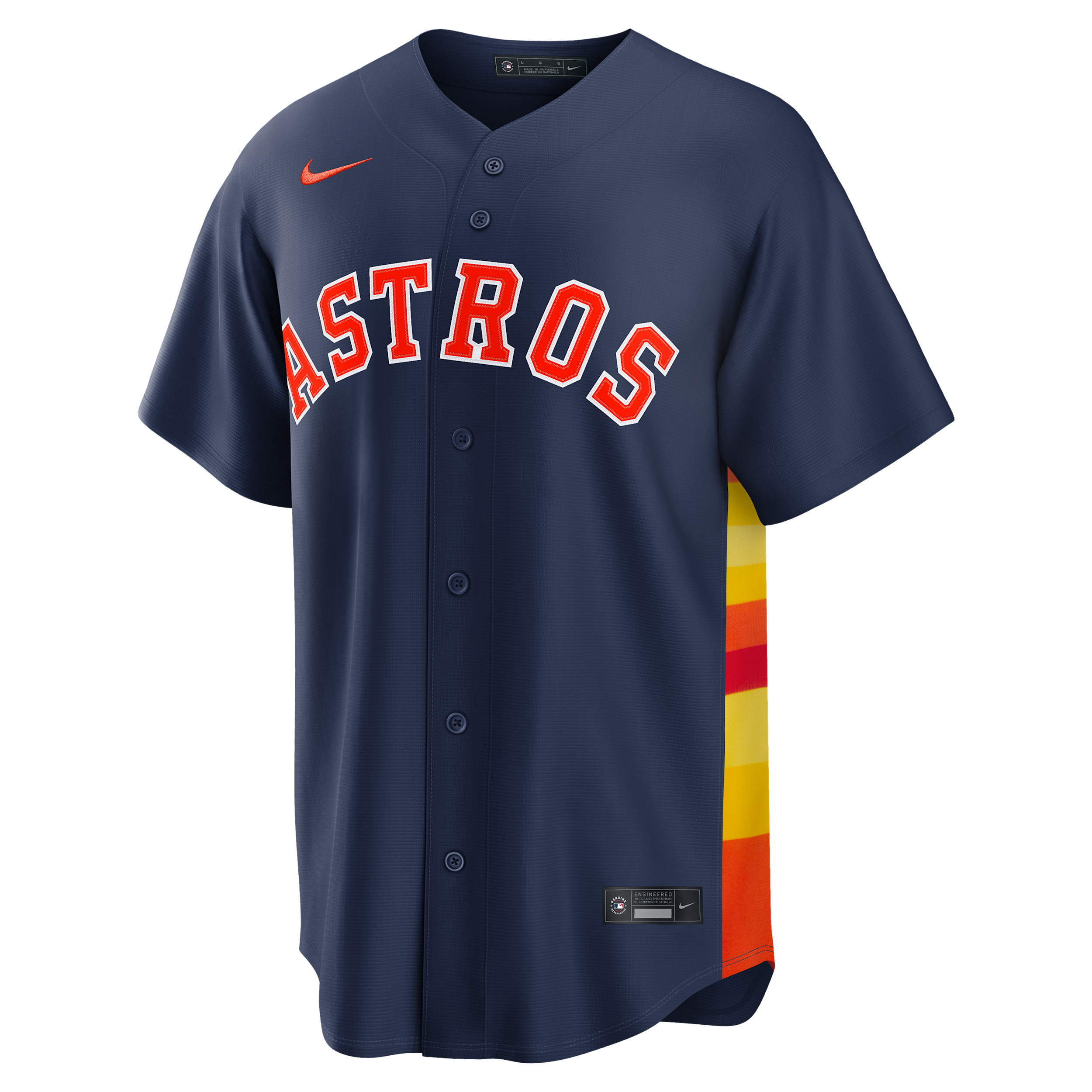 Houston Astros Nike Men's MLB Replica Jersey in Blue | RP26HUA2HUS-PV6