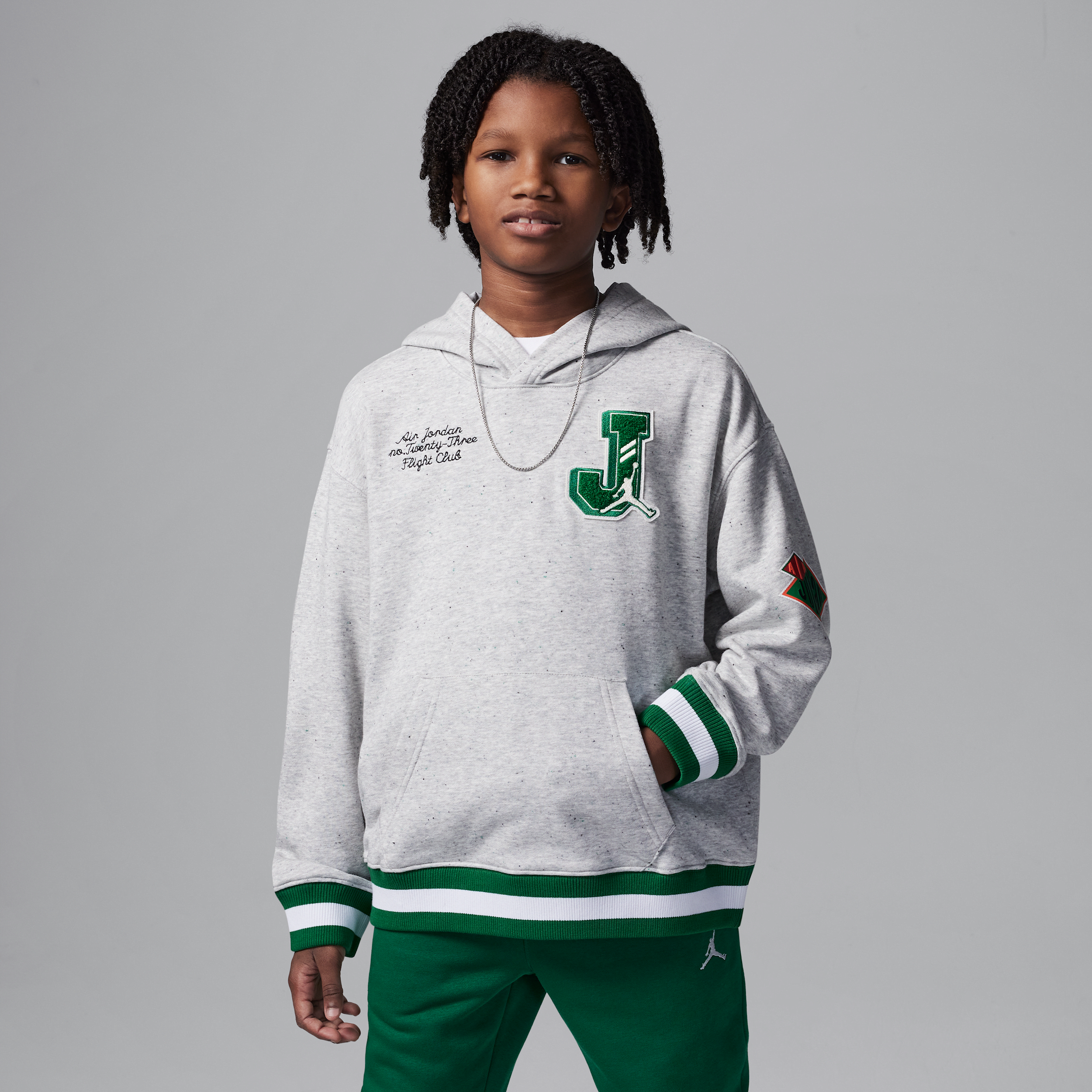 JORDAN BIG KIDS' COURT OF LEGENDS PULLOVER HOODIE