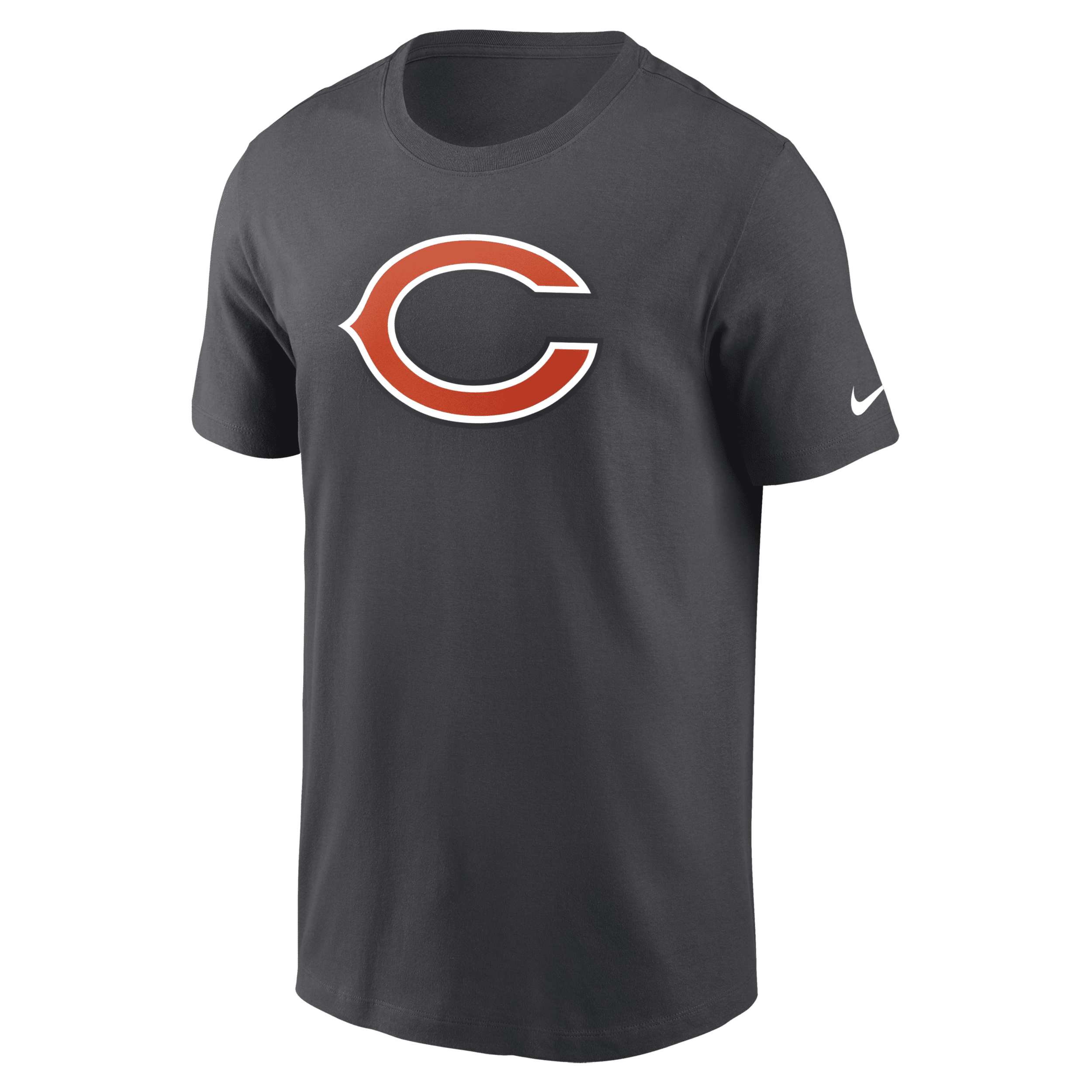 Shop Nike Chicago Bears Logo Essential  Men's Nfl T-shirt In Black