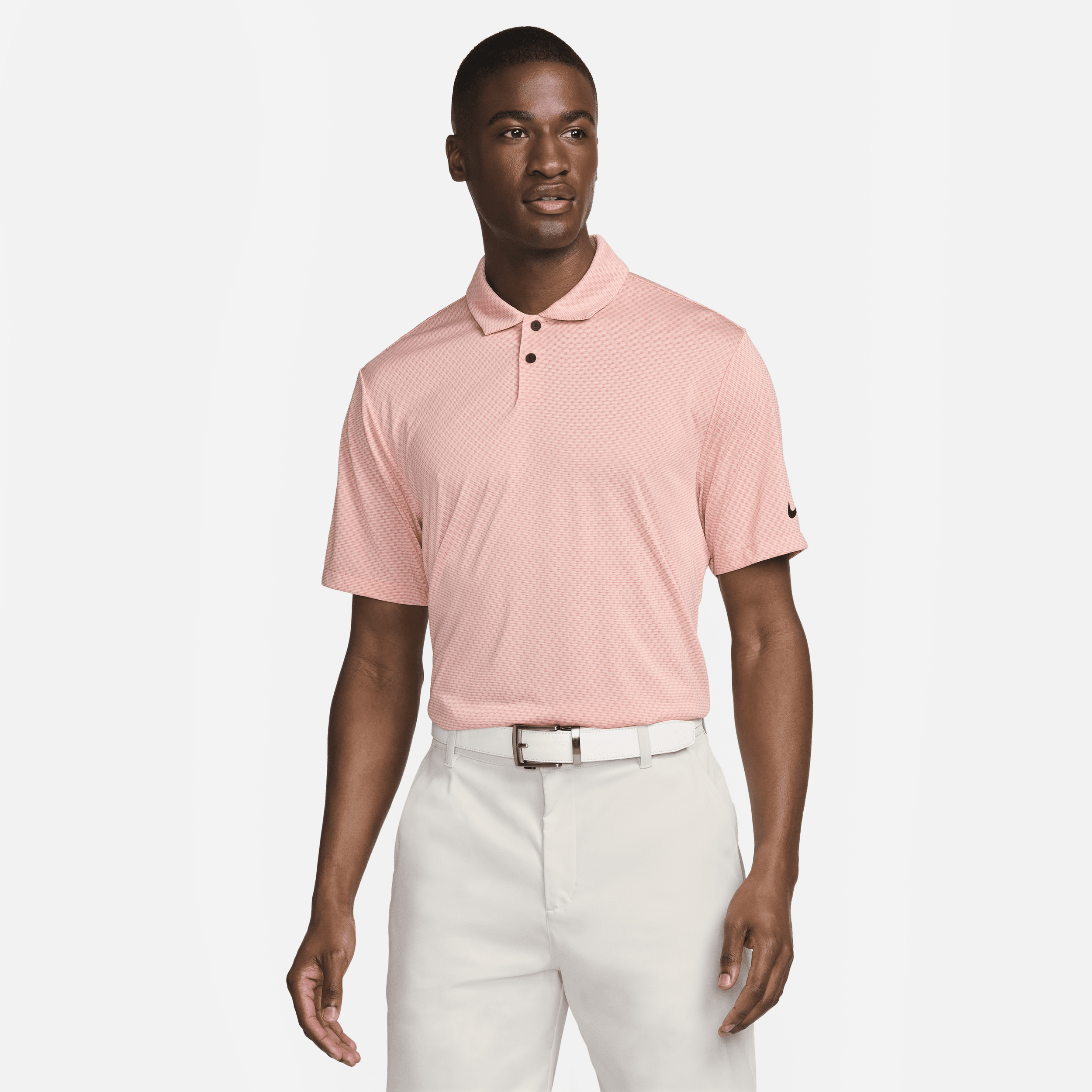 Nike Men's Tour Dri-fit Golf Polo In Pink