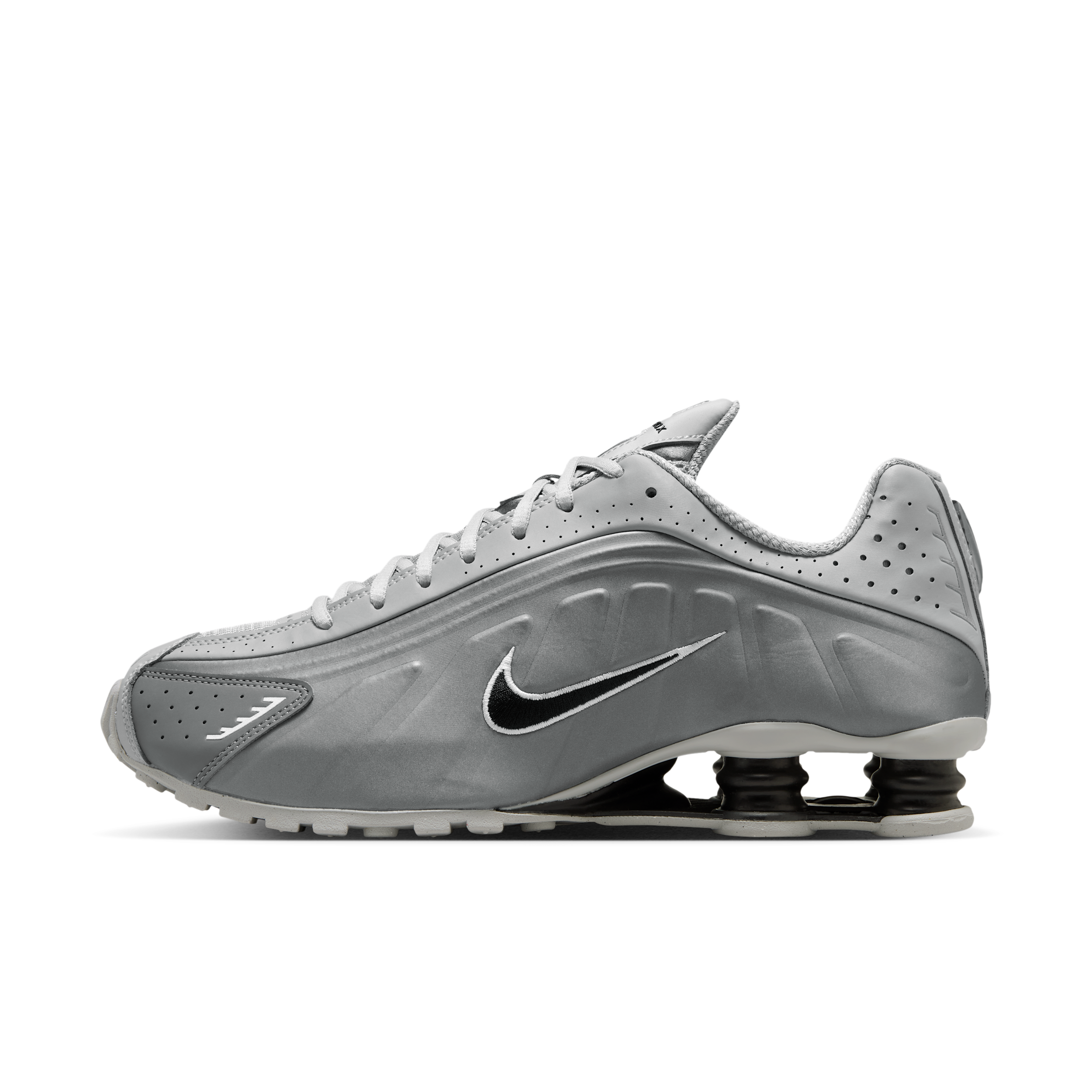 Nike Men's Shox R4 Shoes in Grey | HQ1988-011