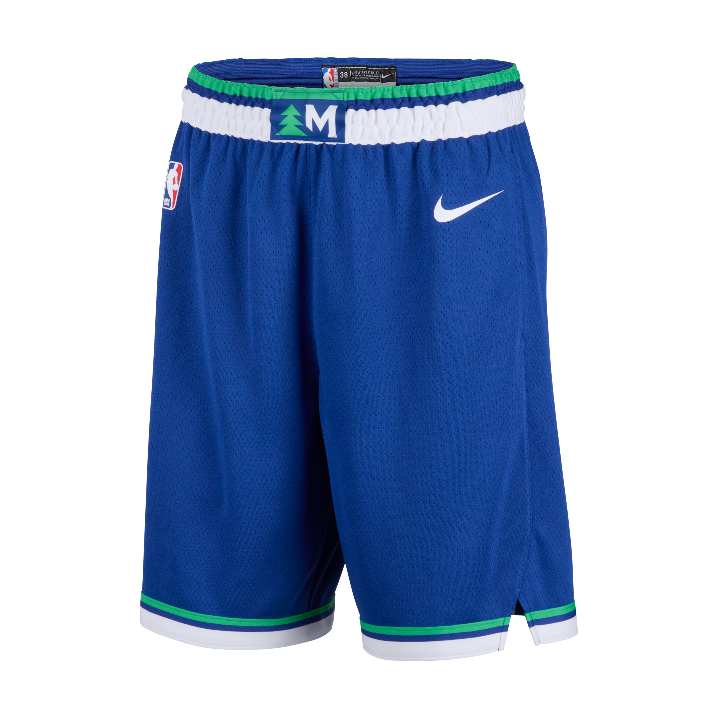 Minnesota Timberwolves Icon Edition Nike Men's Dri-FIT NBA Swingman Shorts in Blue | II4547-495