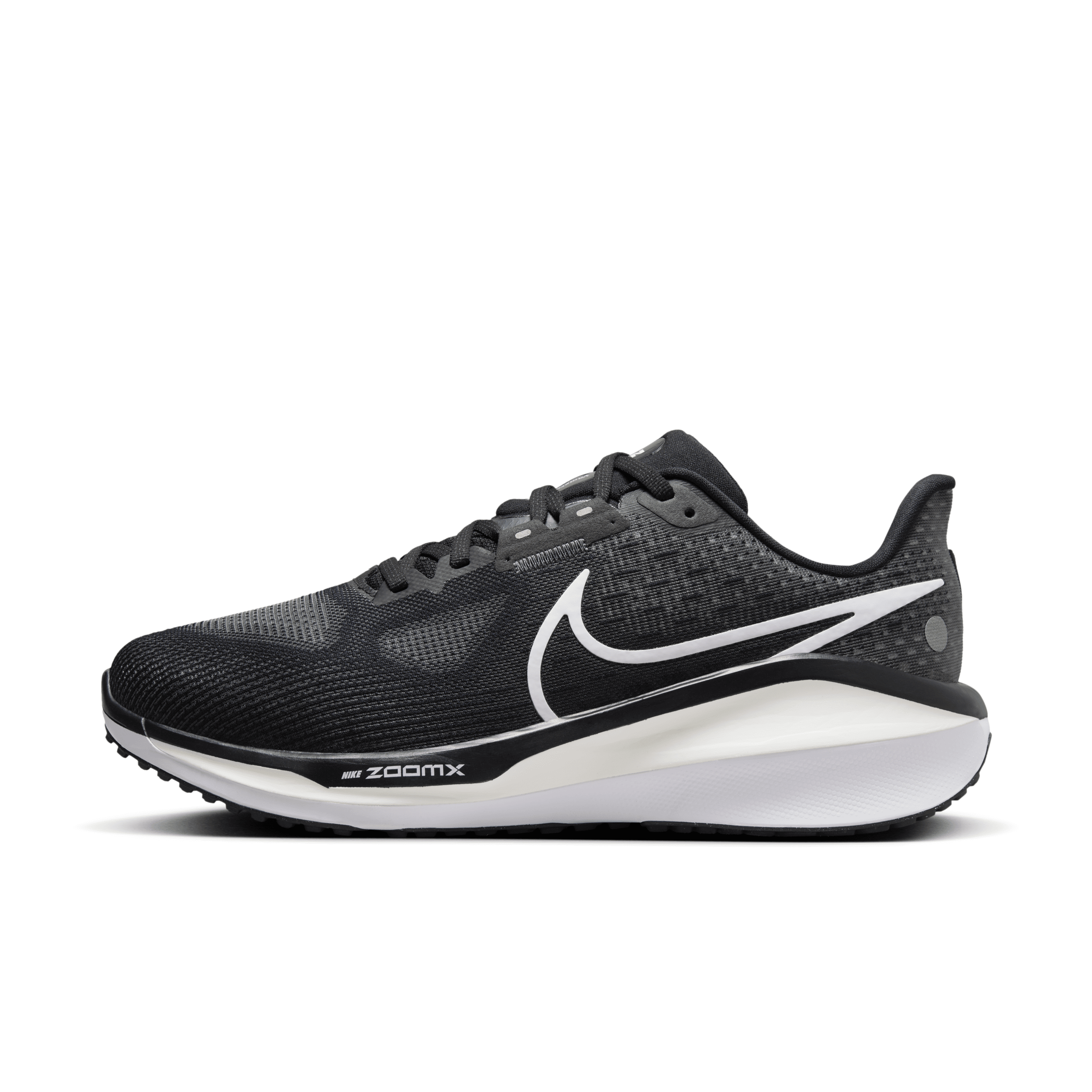 Shop Nike Men's Vomero 17 Road Running Shoes (extra Wide) In Black