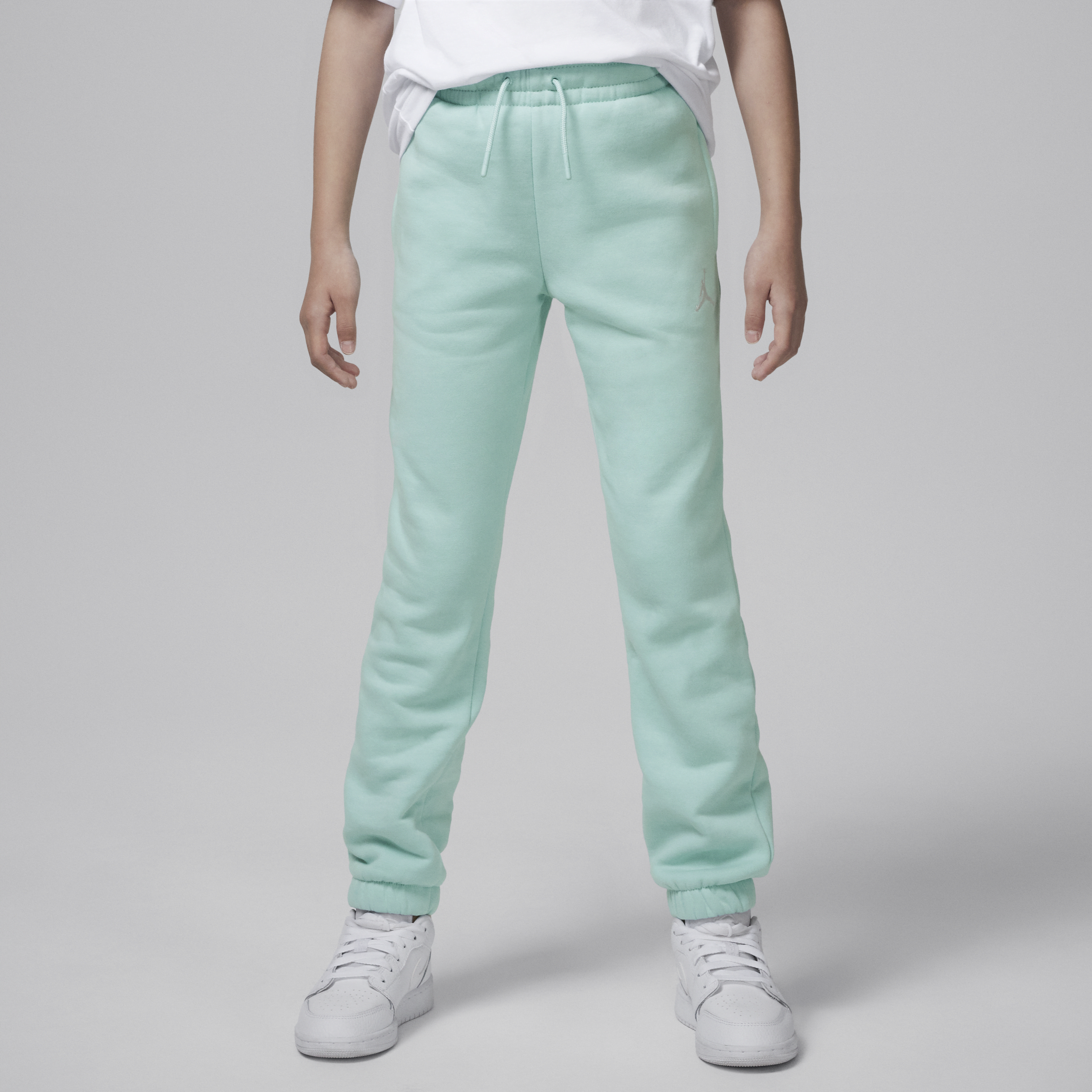 Jordan Brooklyn Essentials Big Kids' Pants In Green