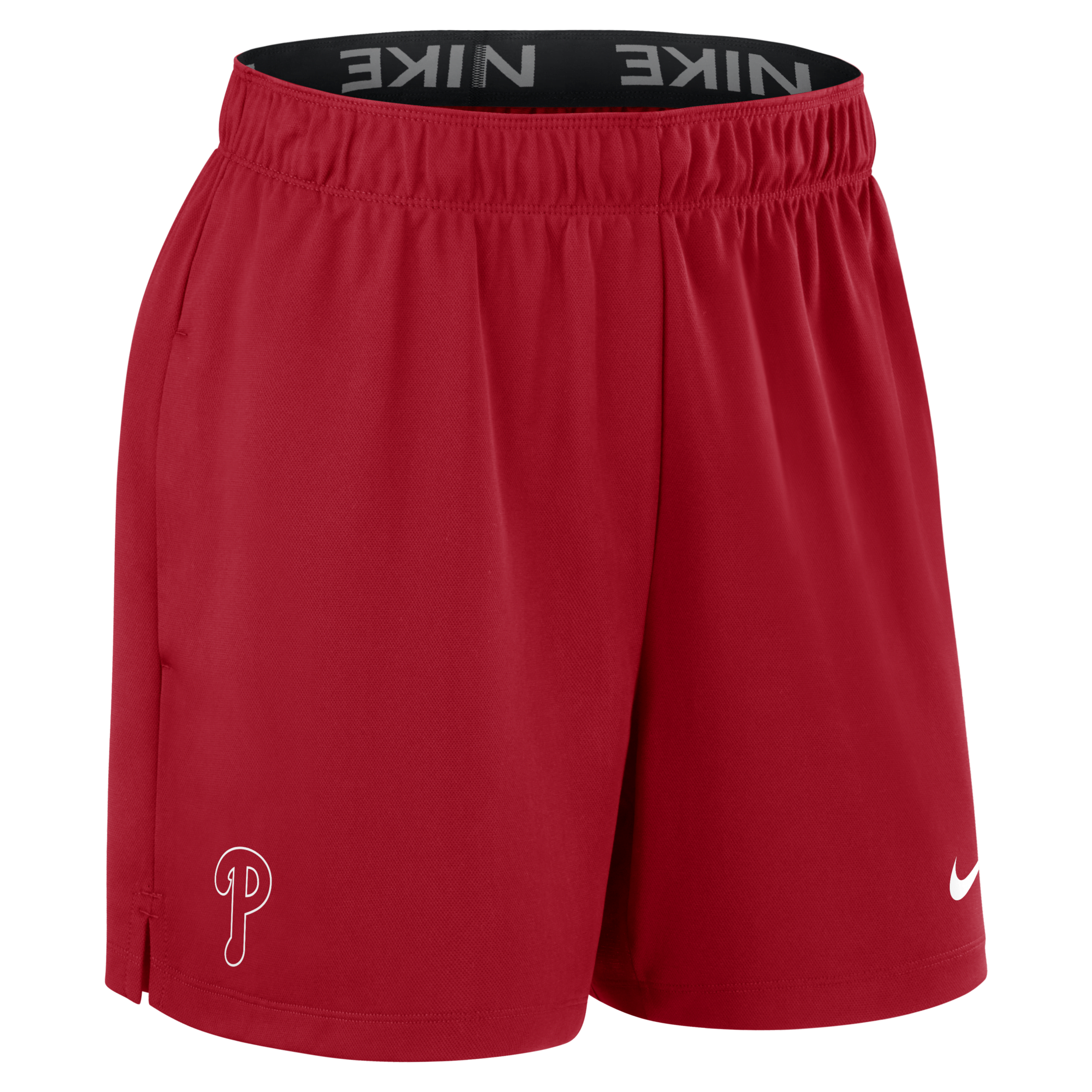 Nike Philadelphia Phillies Authentic Collection Practice  Women's Dri-fit Mlb Shorts In Red
