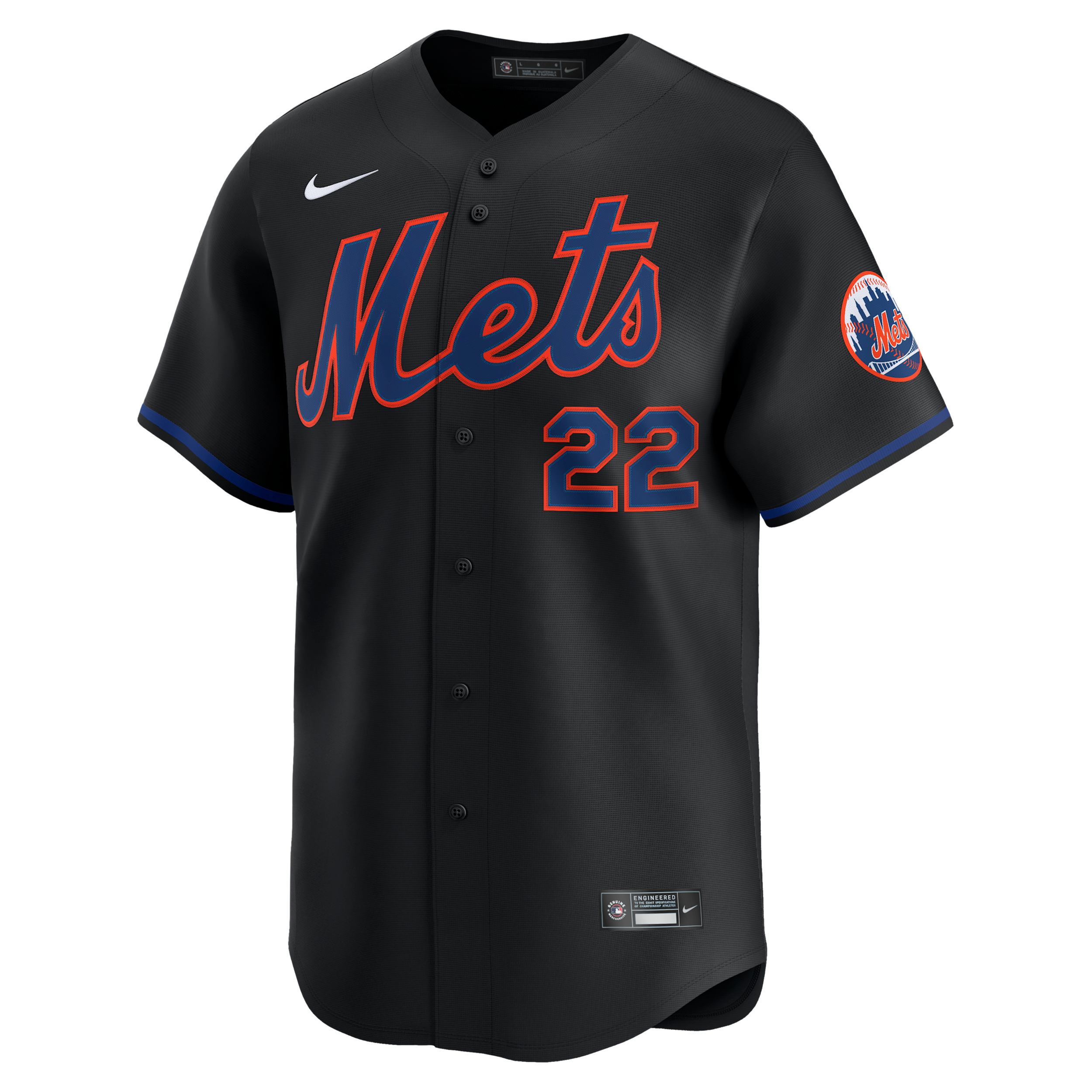 Juan Soto New York Mets Nike Men's Dri-FIT ADV MLB Limited Jersey in Black | LM25NMA1NM9-1DL