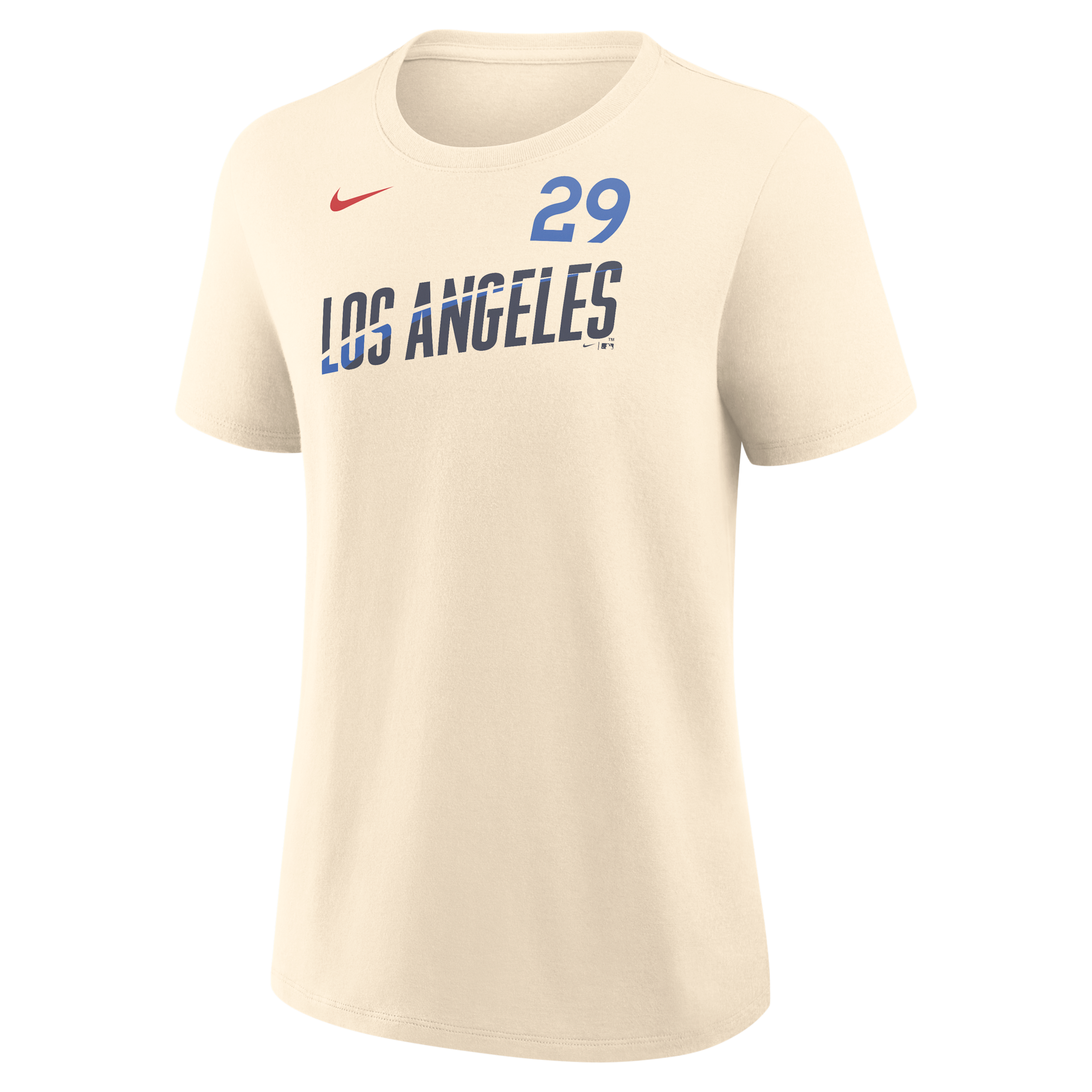 Tarik Skubal Los Angeles Dodgers City Connect Nike Women's MLB T-Shirt in Brown | 01K915ALD9-QMM