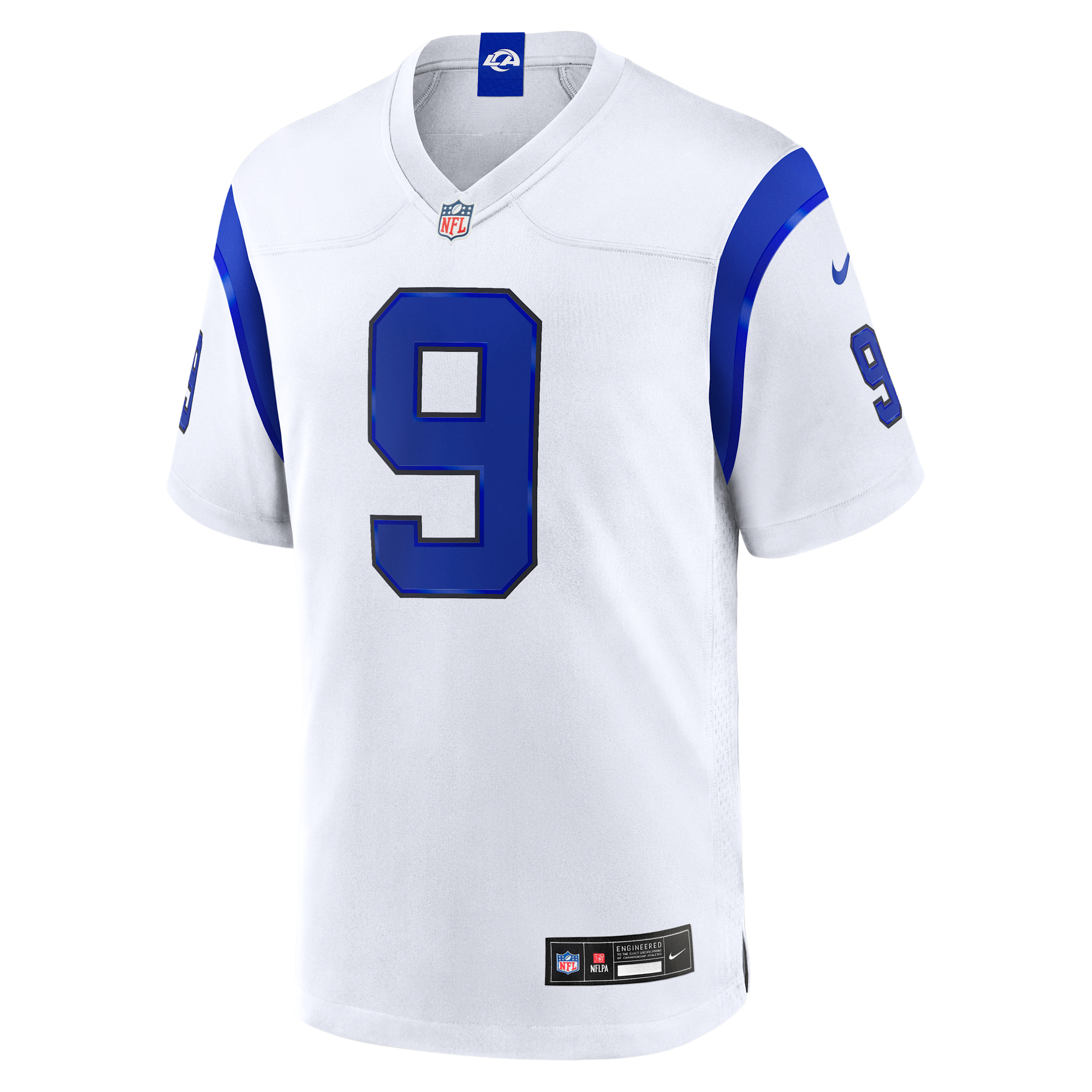 Matthew Stafford Los Angeles Rams Nike Men's NFL Game Jersey in White | 67NM0IUR9XF-90S