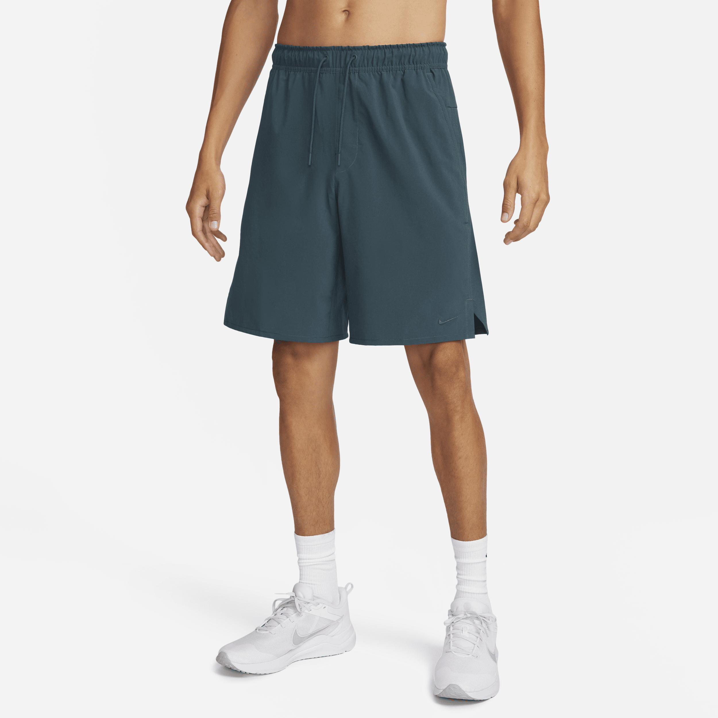 Nike Men's Unlimited Dri-fit 9" Unlined Versatile Shorts In Green