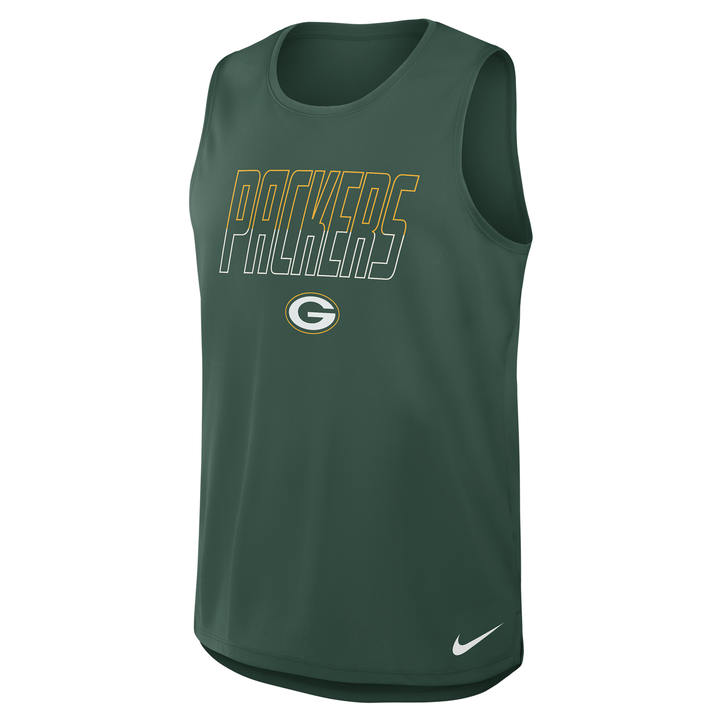 Green Bay Packers Nike Men's Dri-FIT NFL Tank Top in Green | 045R3EE7T-YPB