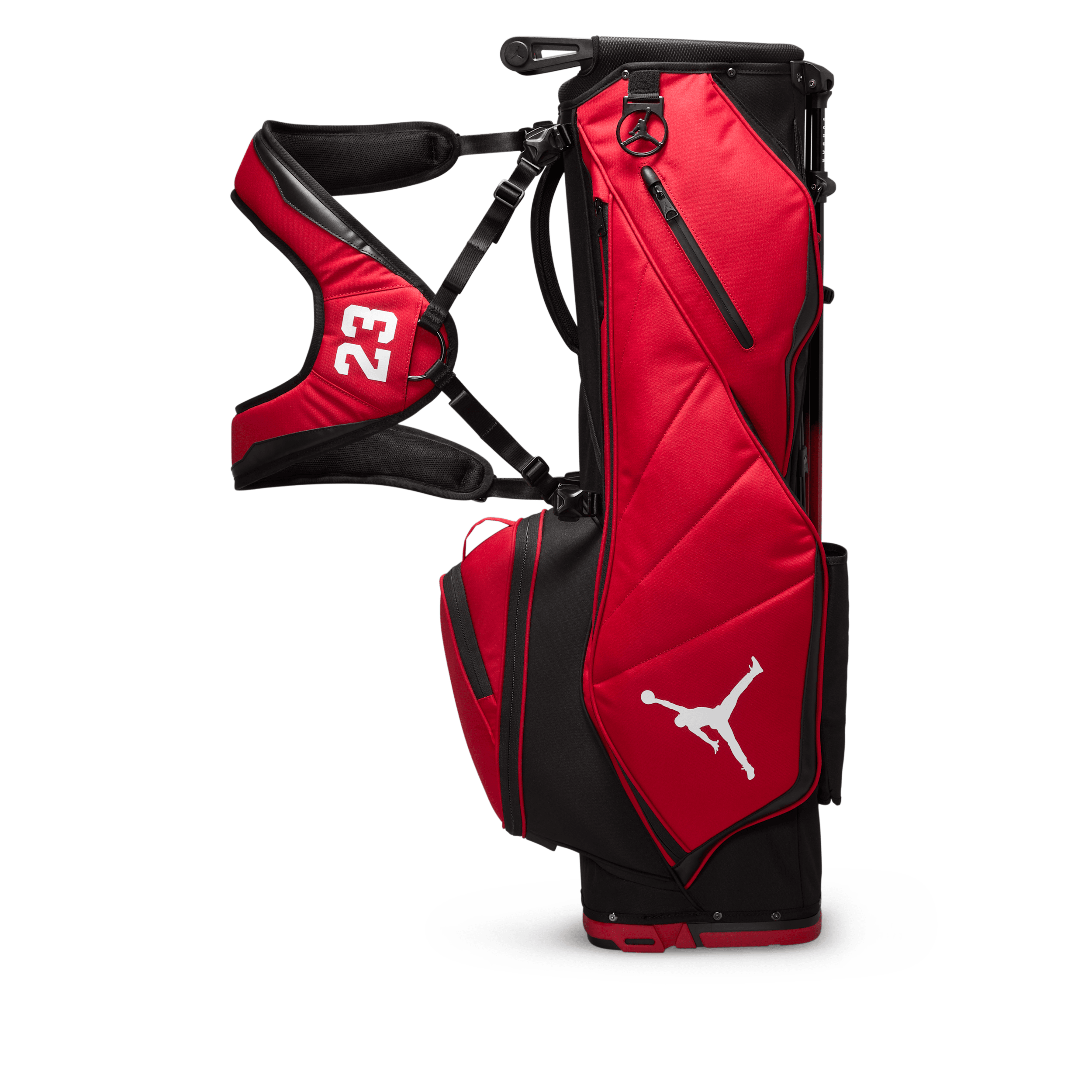 Jordan Fadeaway 6-way Golf Bag In Red