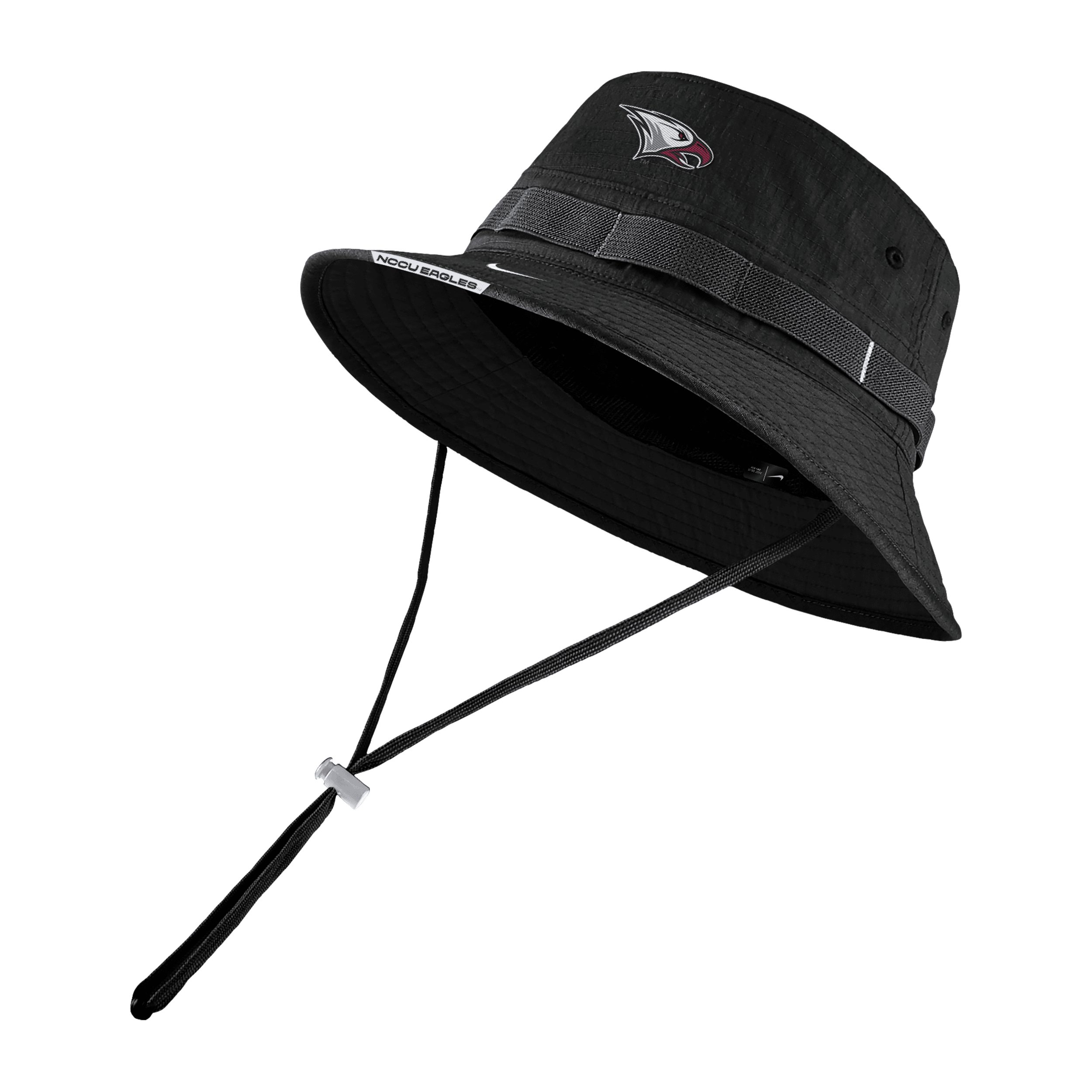 Nike North Carolina Central  Unisex College Boonie Bucket Hat In Black